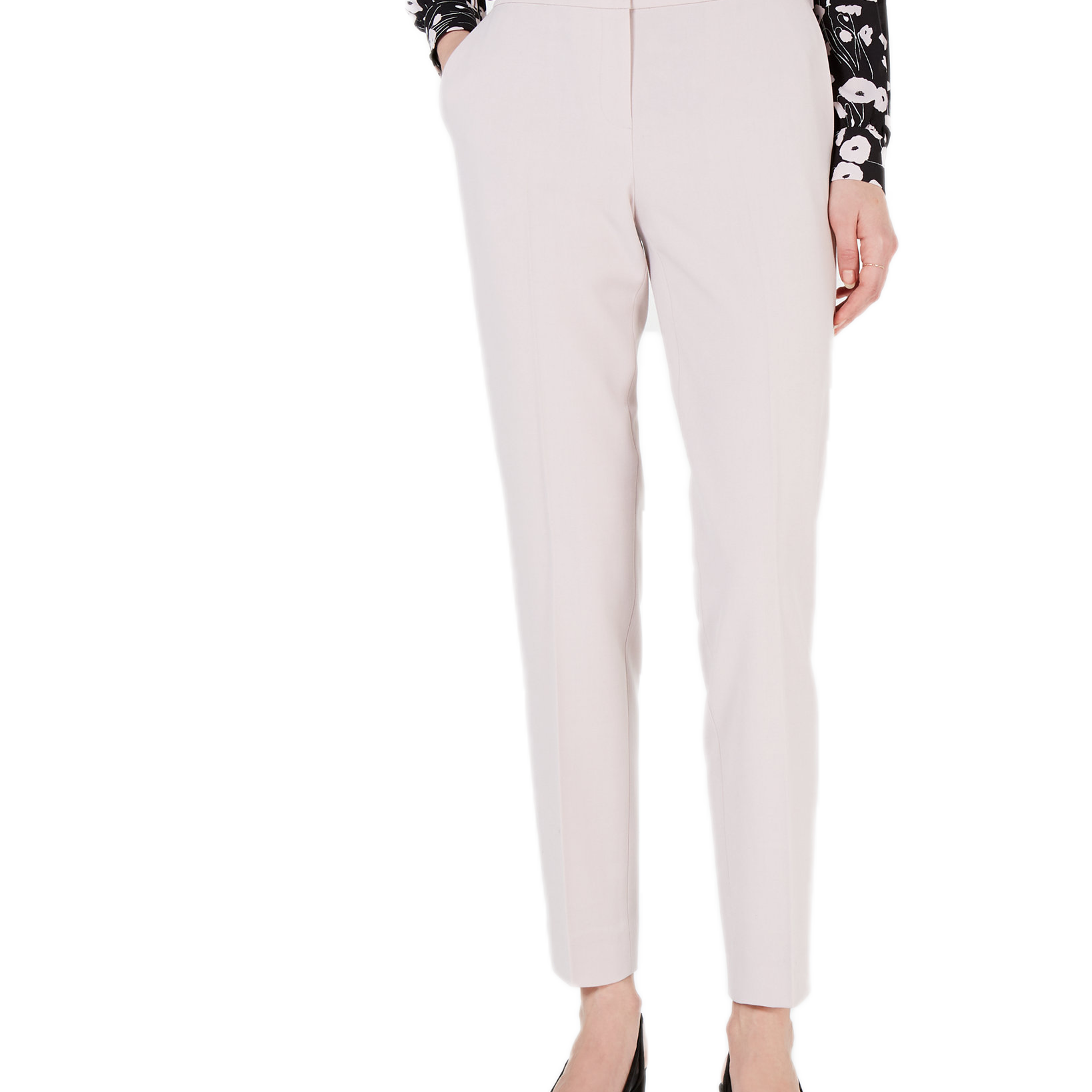 Bar III Women Bi Stretch Straight Leg Pants Lip Gloss