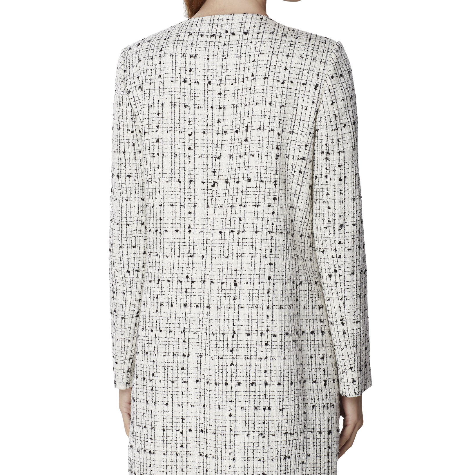 Tahari ASL Women Petite Fringe Trim Topper Jacket