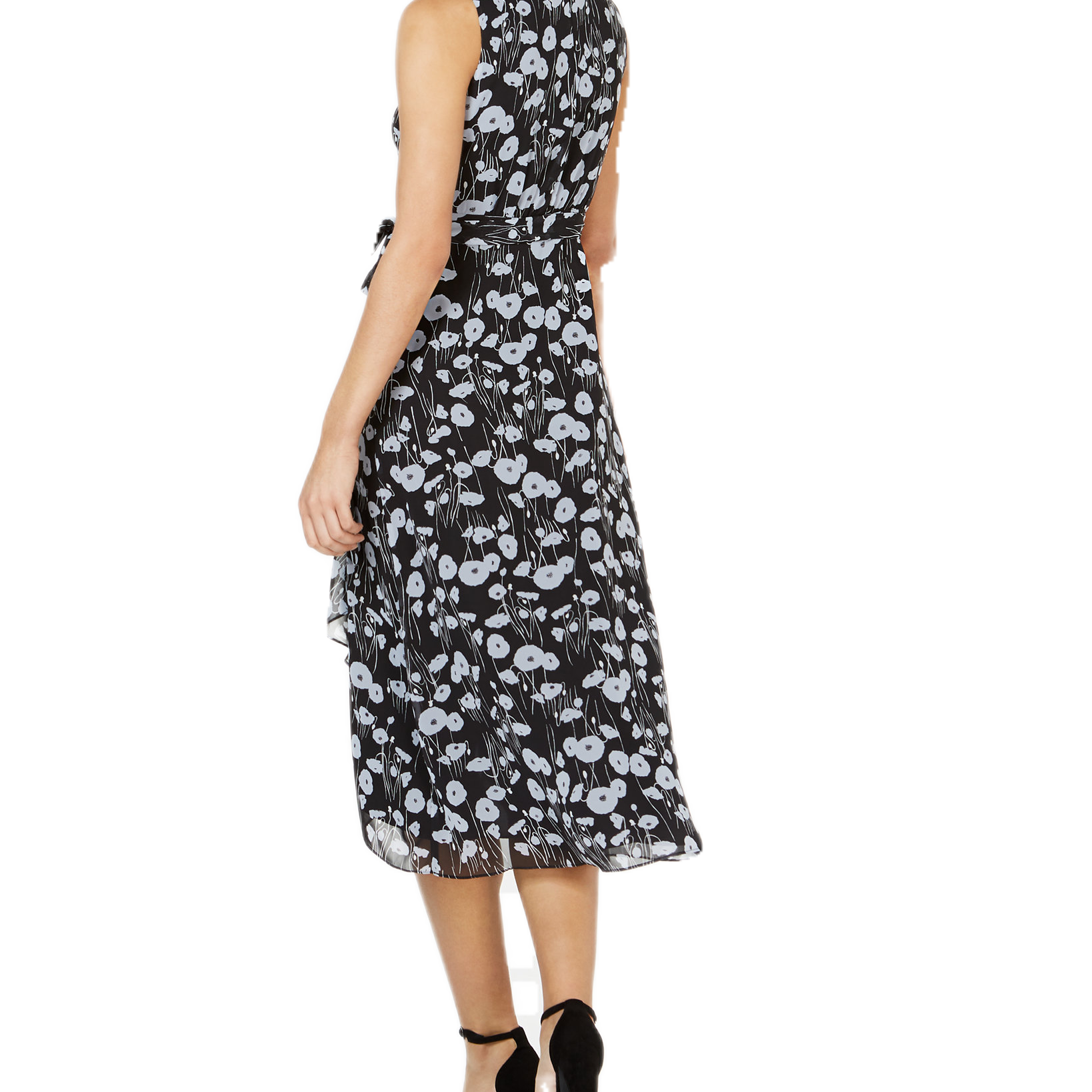 Bar III Women Floral Print High Low Dress
