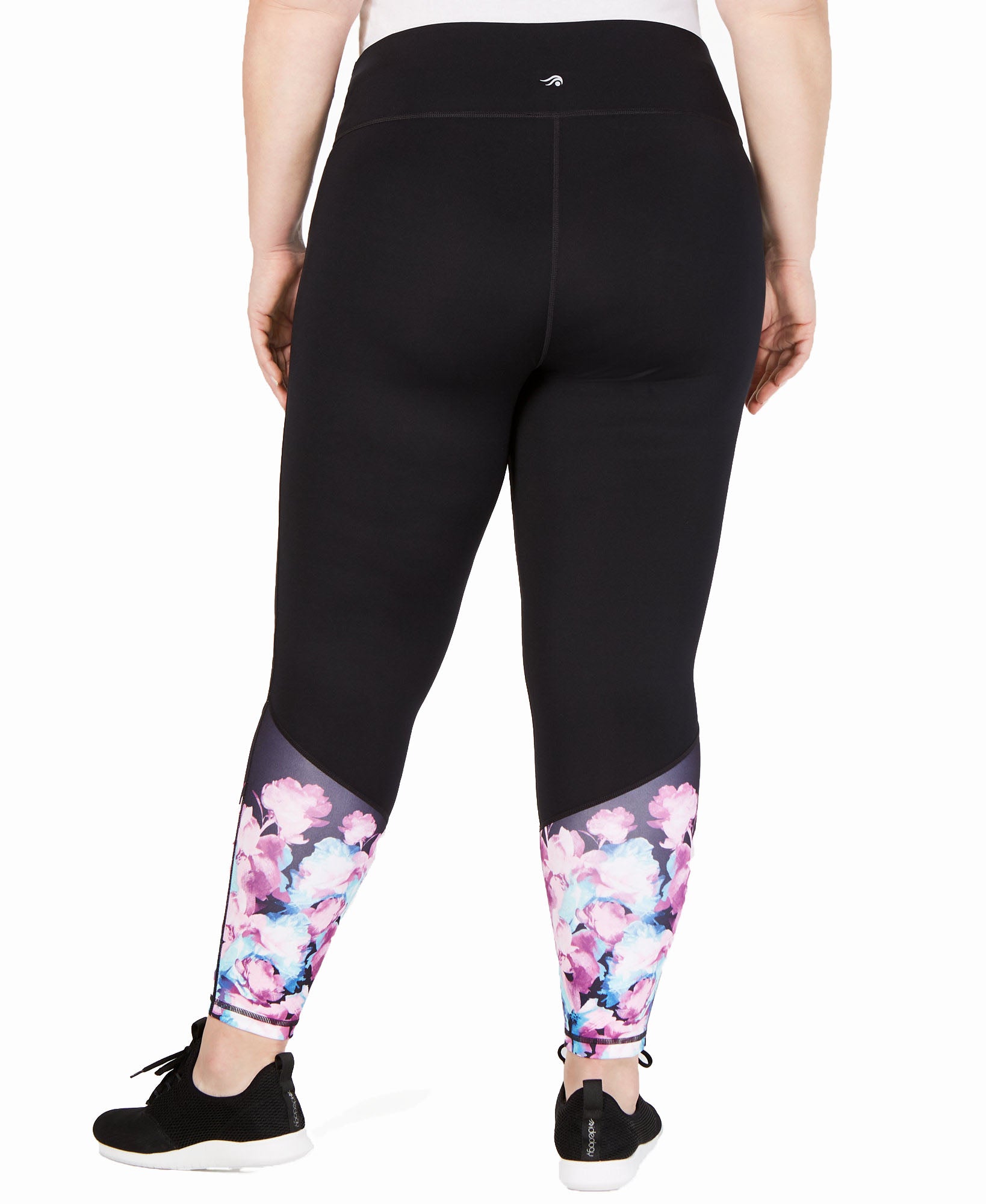 Ideology Women Plus Floral Ankle Leggings