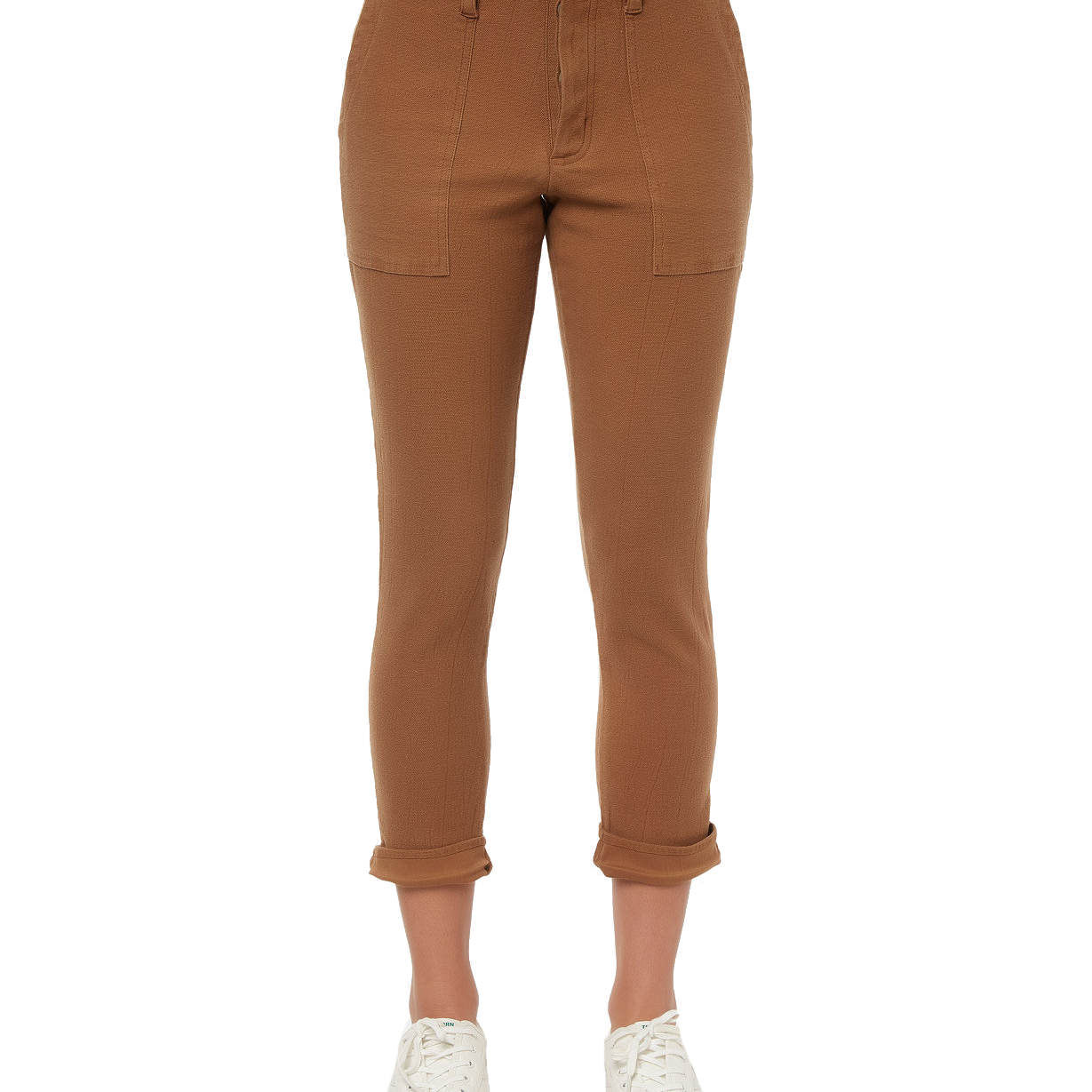 ONeill Women Dalton Cropped Skinny Pants Dark Honey
