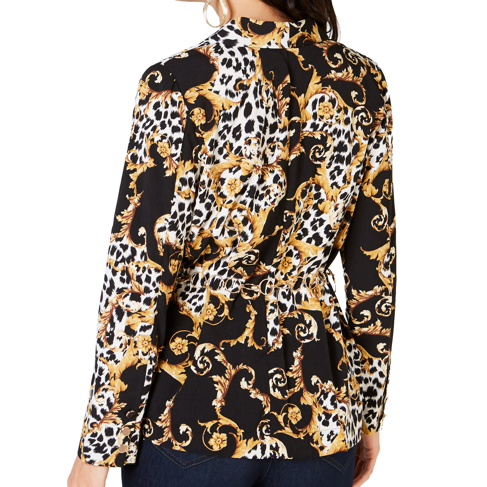 Thalia Sodi Women Belted Blazer
