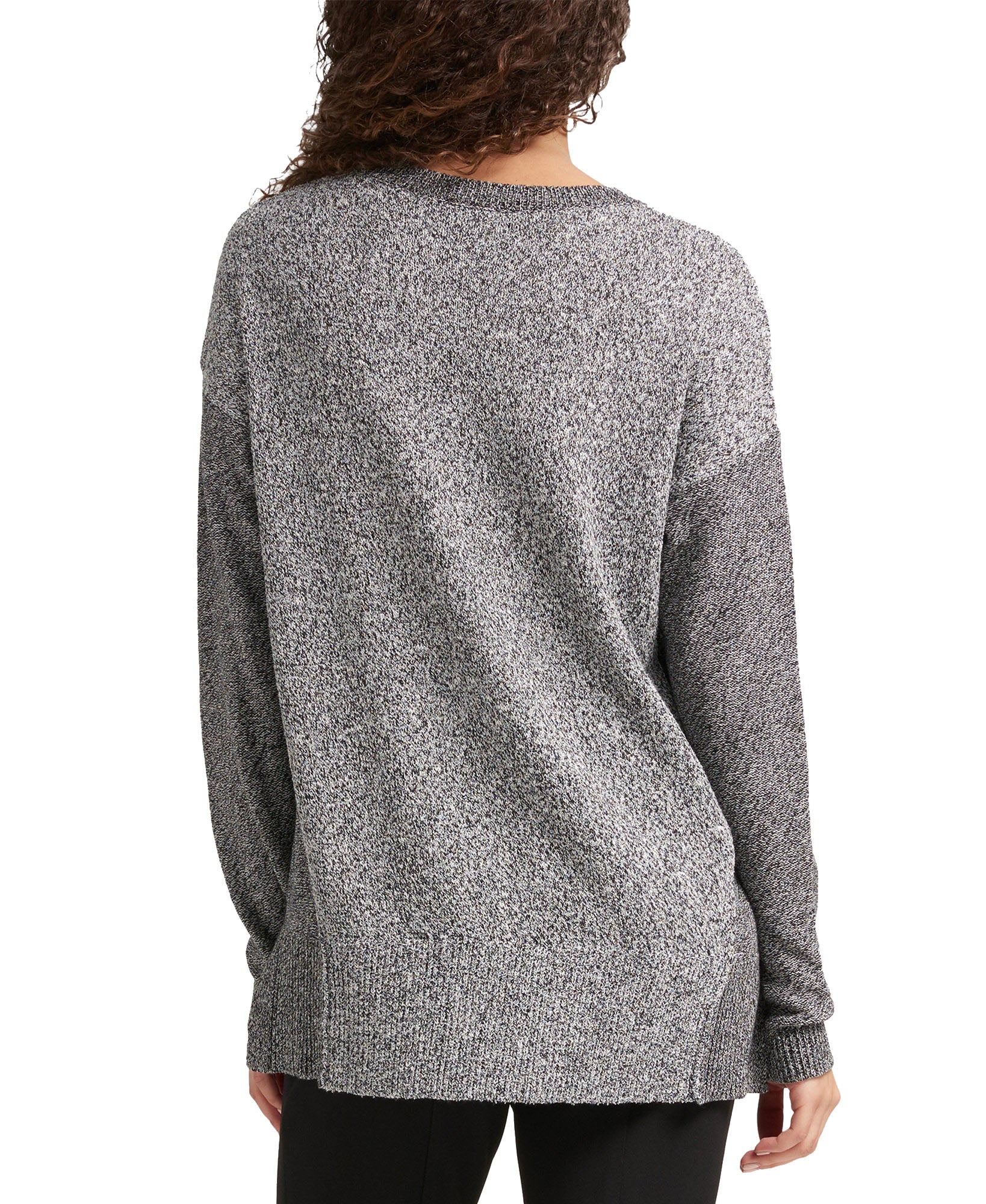 DKNY Women Step Hem Sweater
