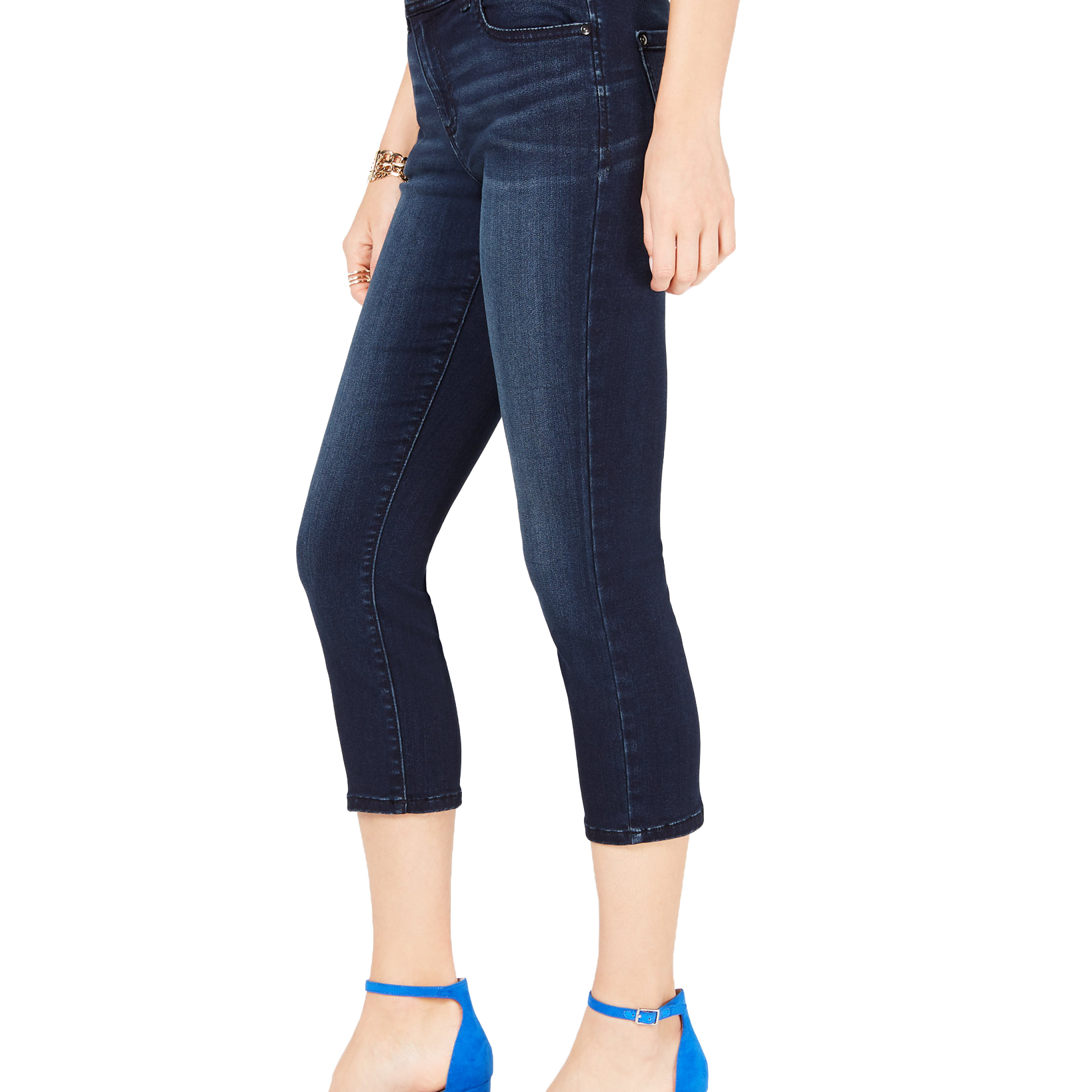 INC International Concepts INCFinity Stretch Cropped Jeans