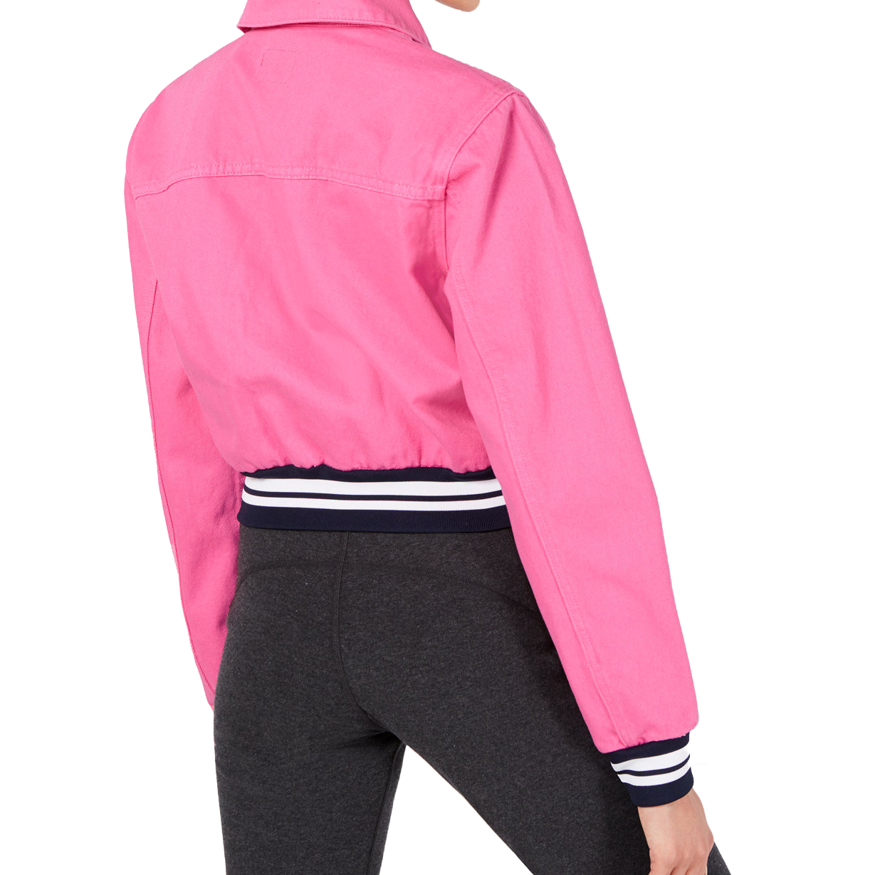 Juicy Couture Women Denim Varsity Jacket