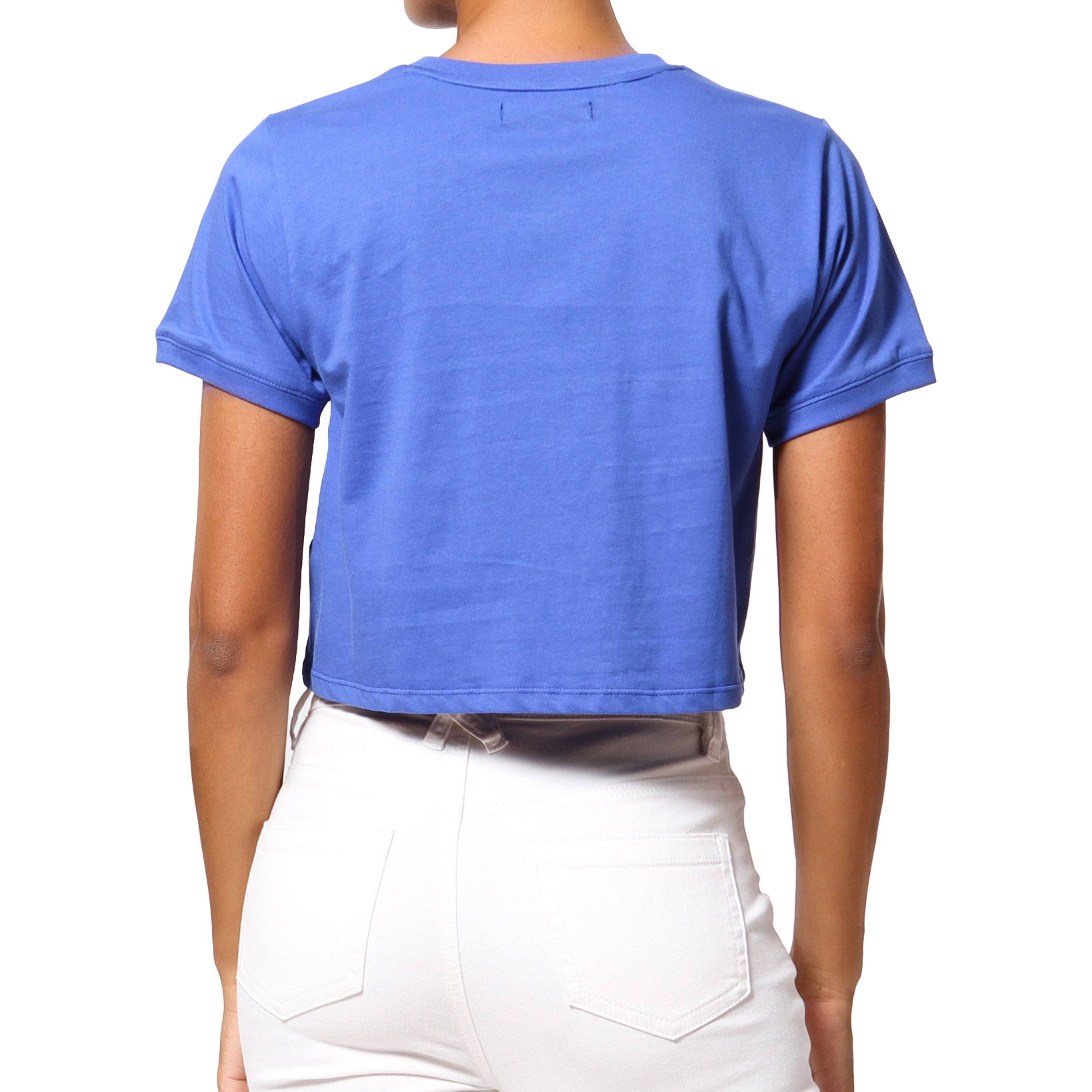ARTISTIX Women Cotton Logo Graphic Cropped Top