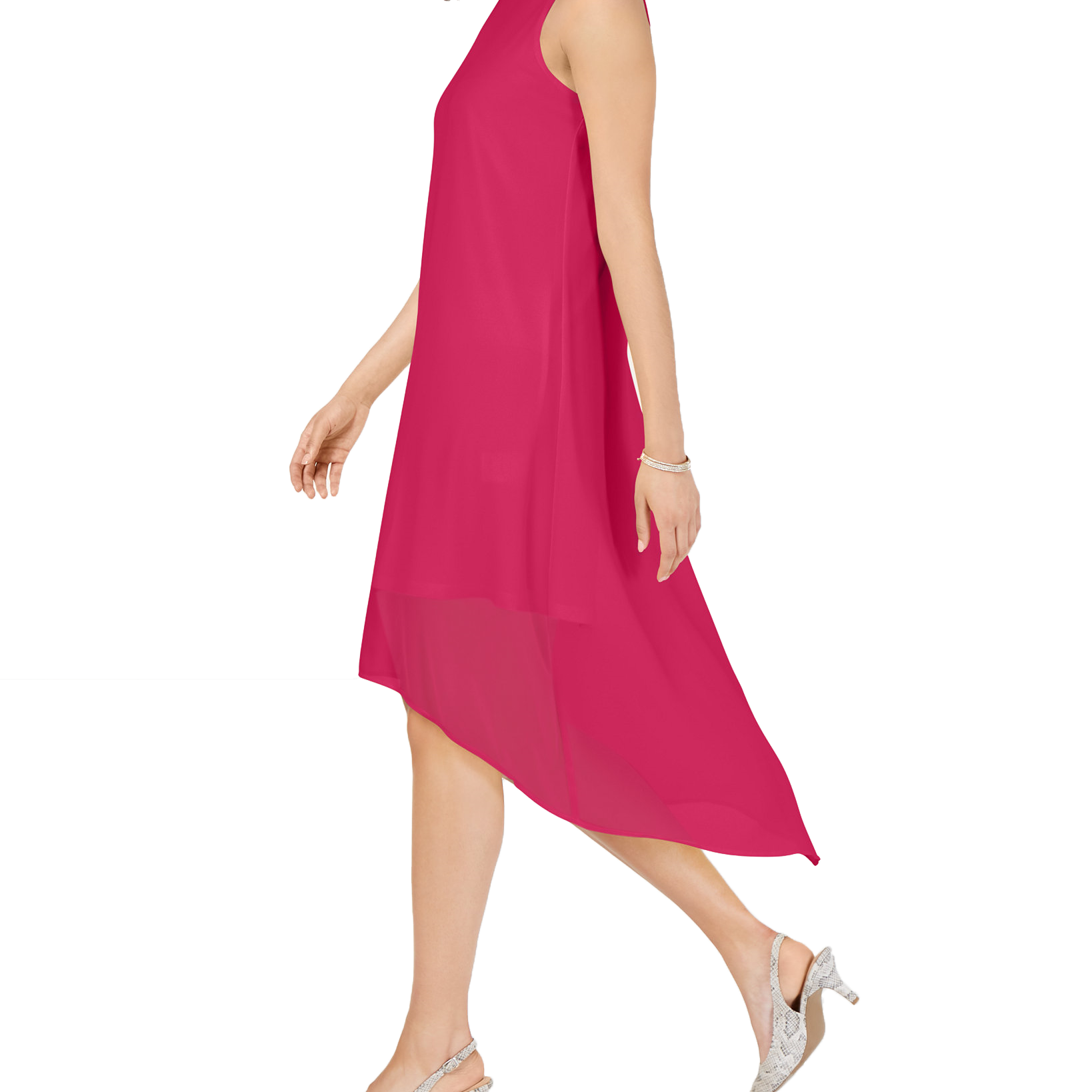 Alfani Women Petite High Low Dress