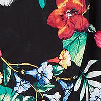 Thalia Sodi Women Tropical Print Surplice Blouse