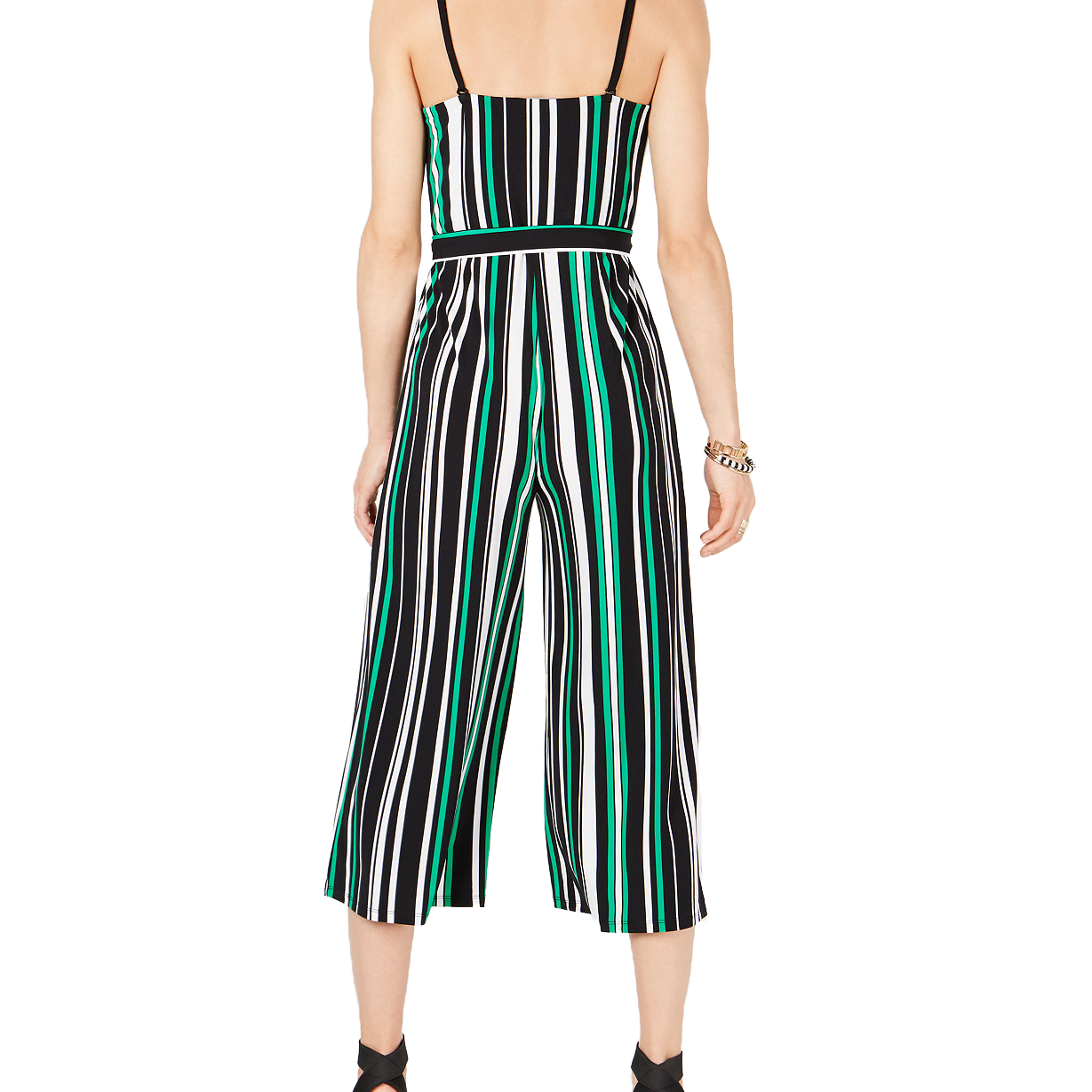 INC International Concepts Women Petite Corset Top Jumpsuit