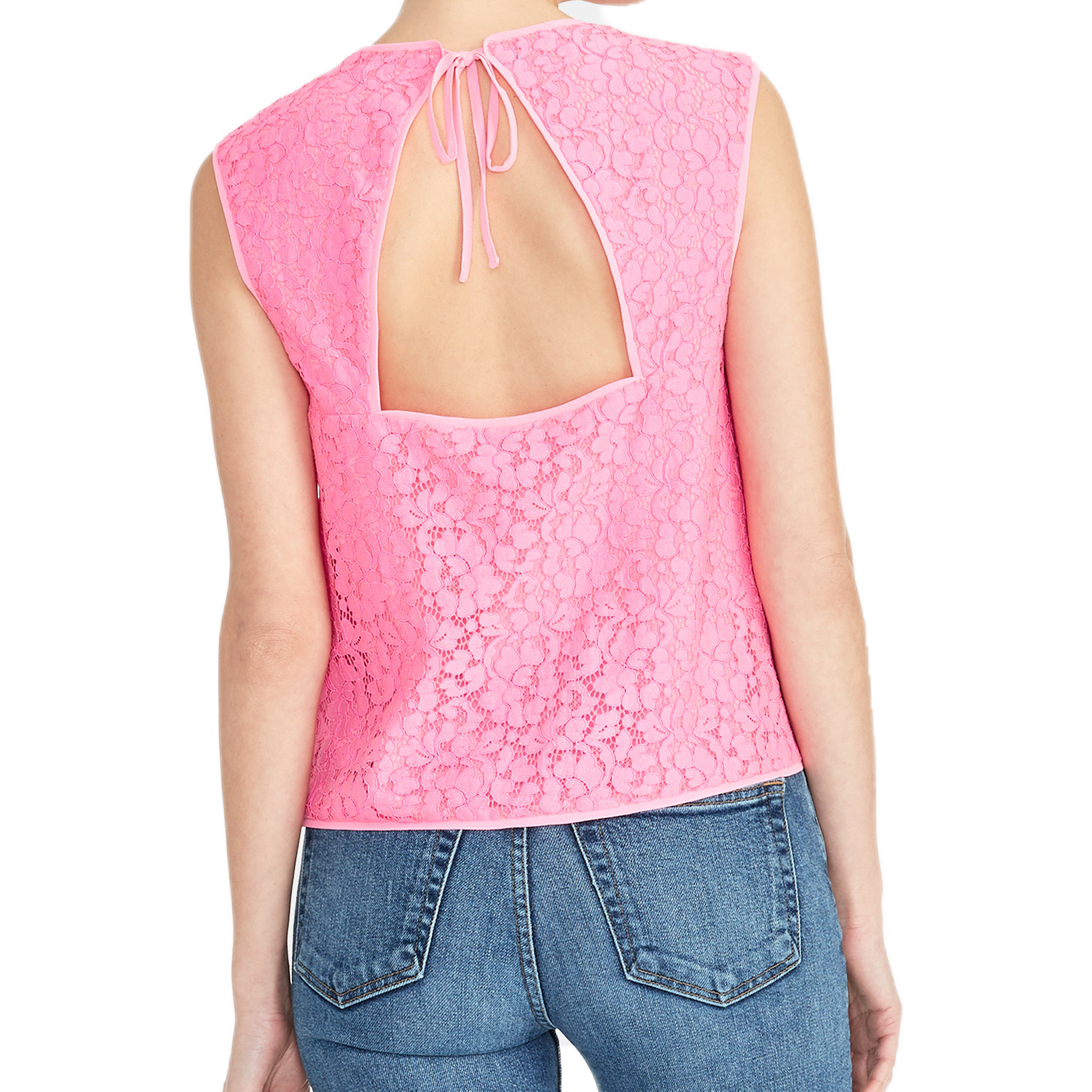 RACHEL Rachel Roy Women Addie Sleeveless Lace Top