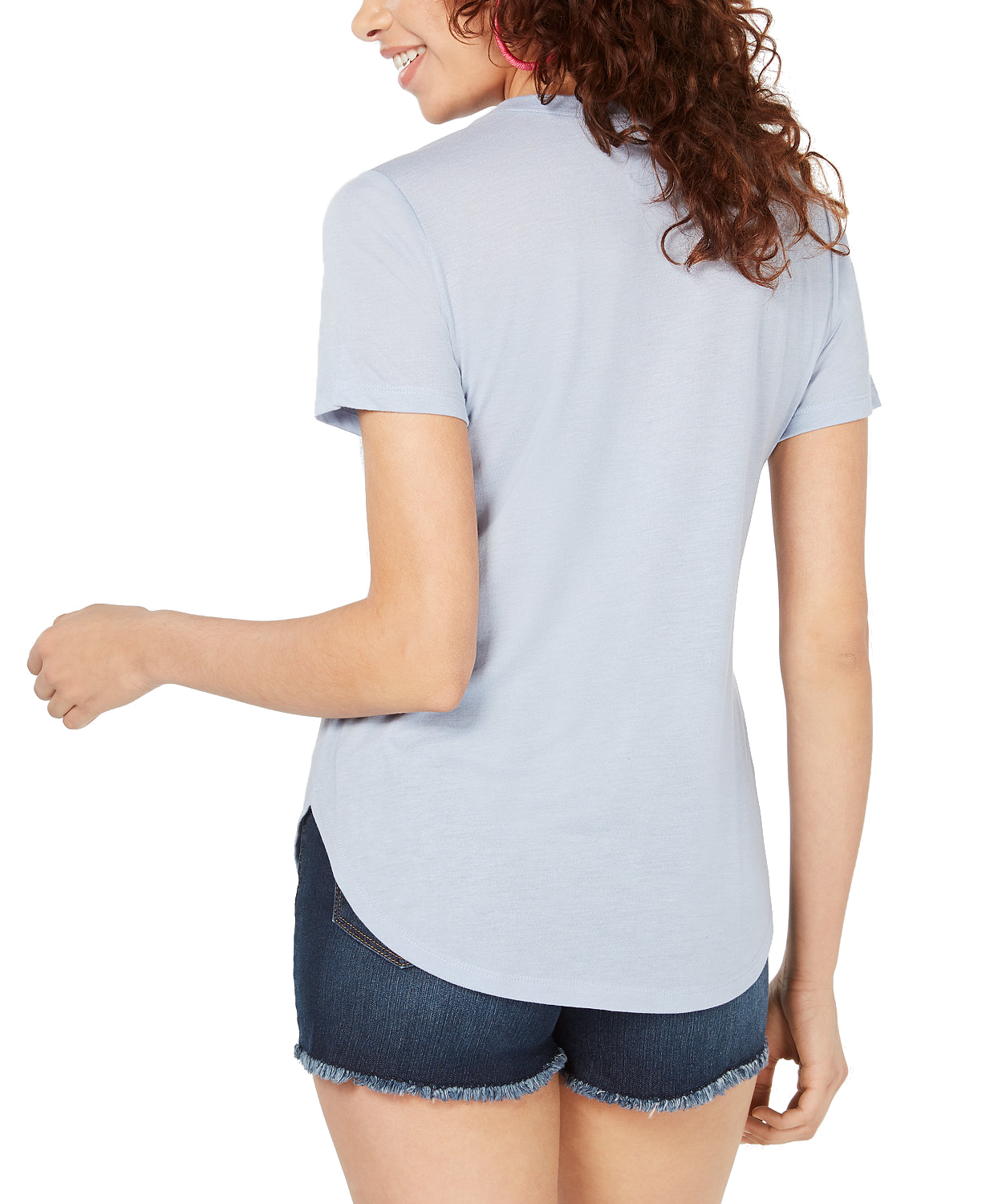 Modern Lux Women Stitch Graphic Print T Shirt