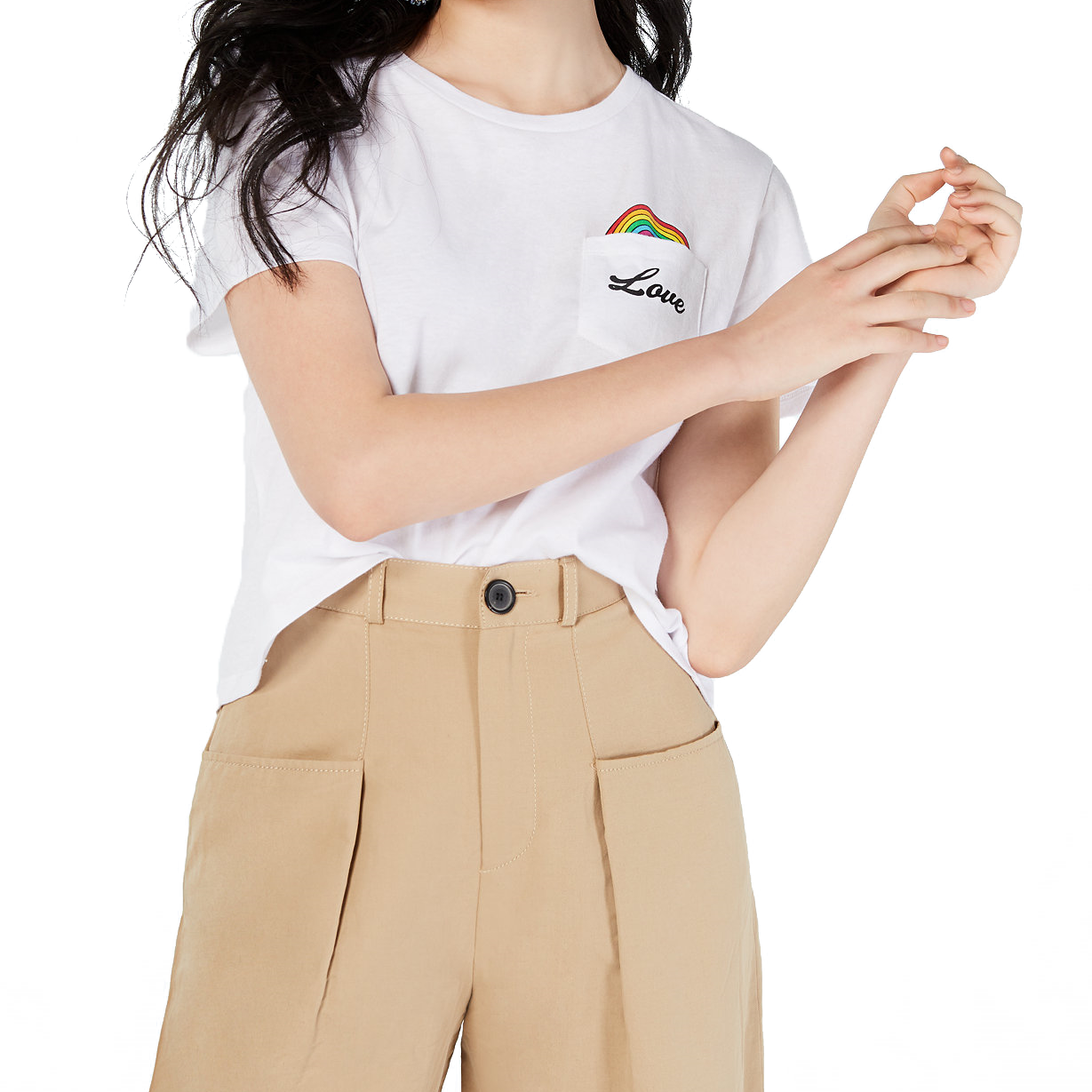 Freeze Women Love Graphic Print T Shirt White
