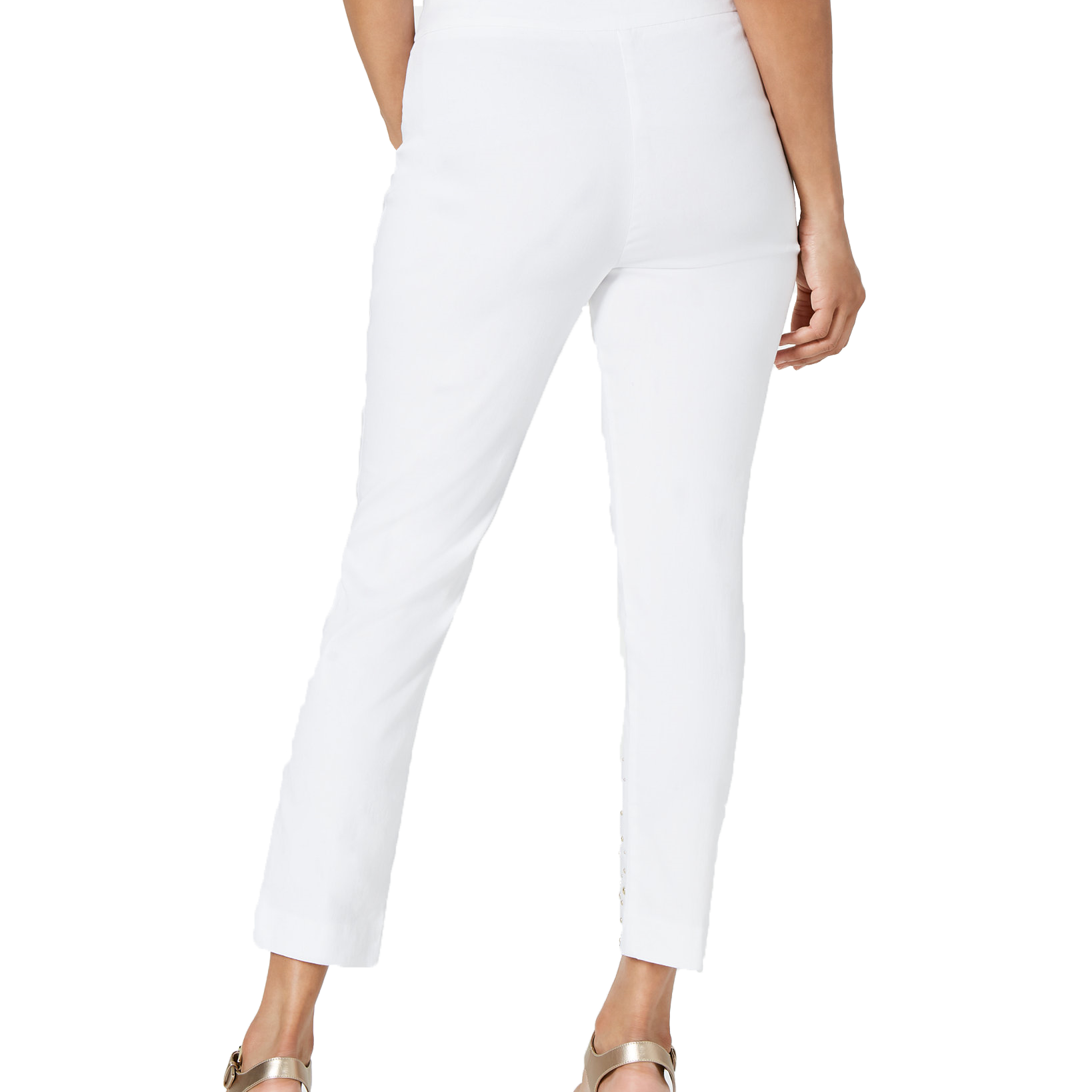 JM Collection Women Embellished Pull On Pants