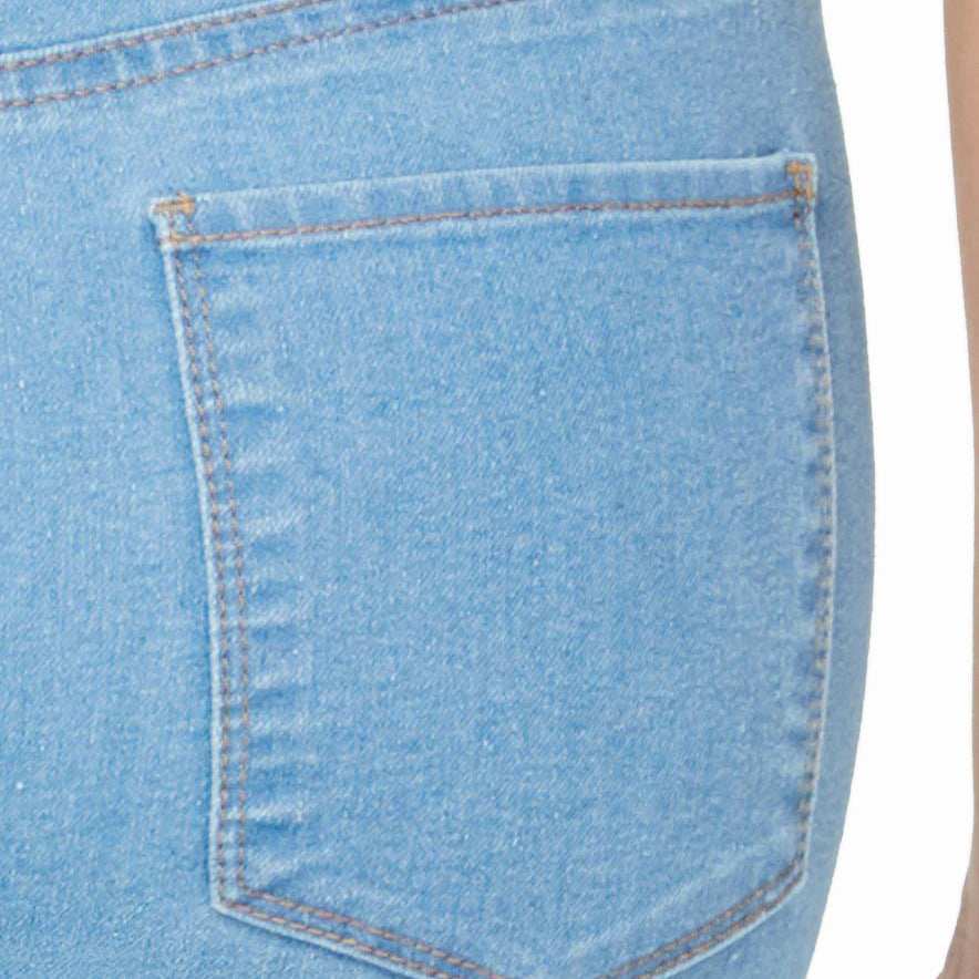 Tinseltown Women High Rise Raw Hem Skinny Jeans