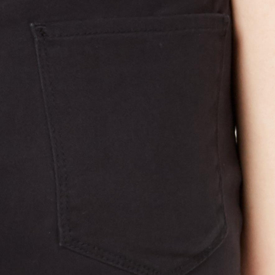 Tinseltown Colored High Rise Raw Hem Skinny Jeans