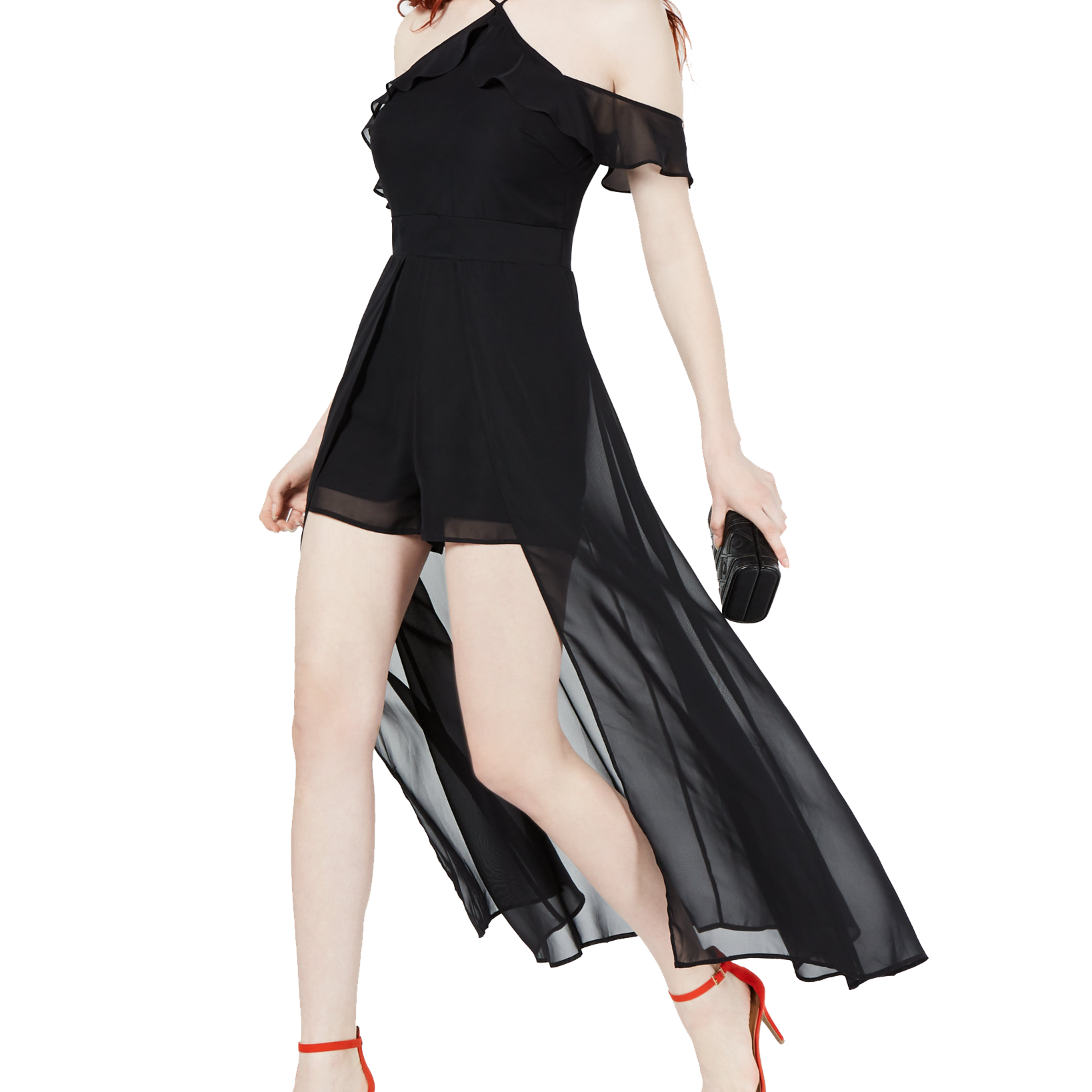 Material Girl Women Off The Shoulder Romper