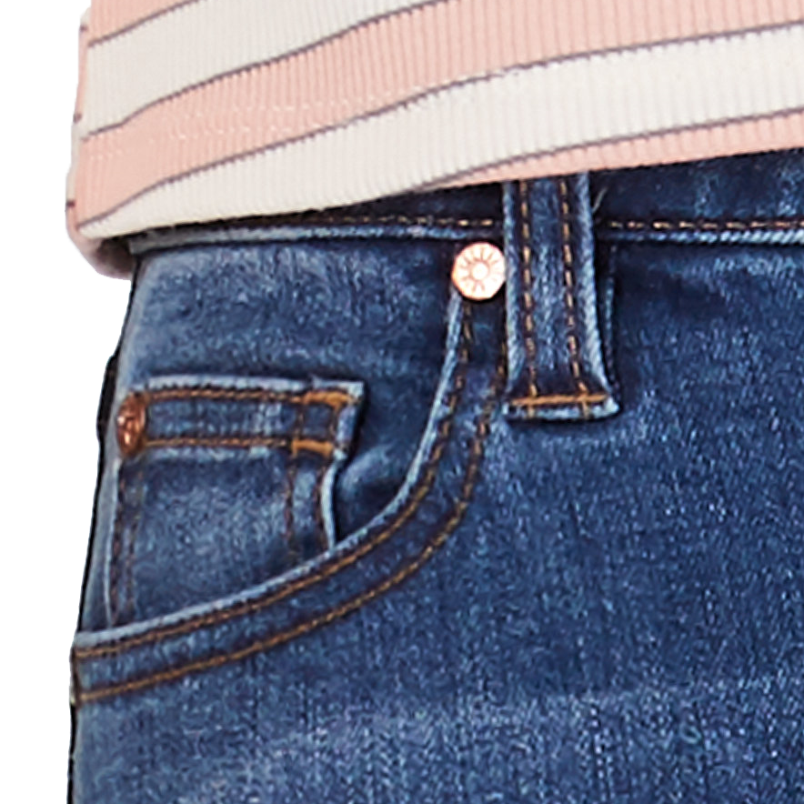 Celebrity Pink Women Ripped Cropped Skinny Jeans