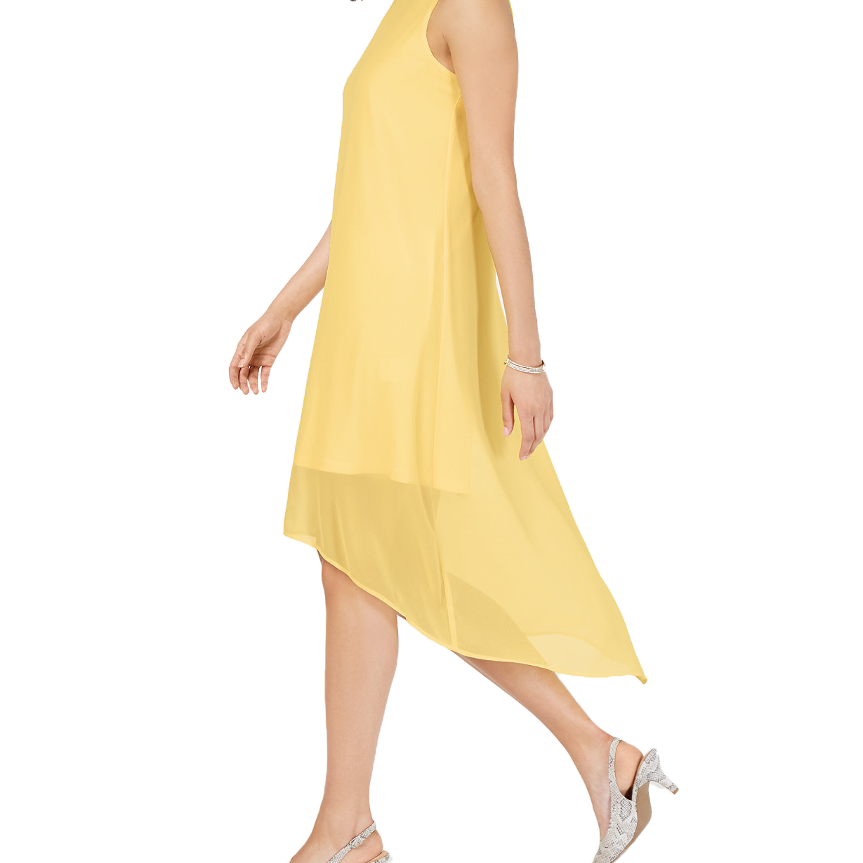 Alfani Women Petite High Low Dress