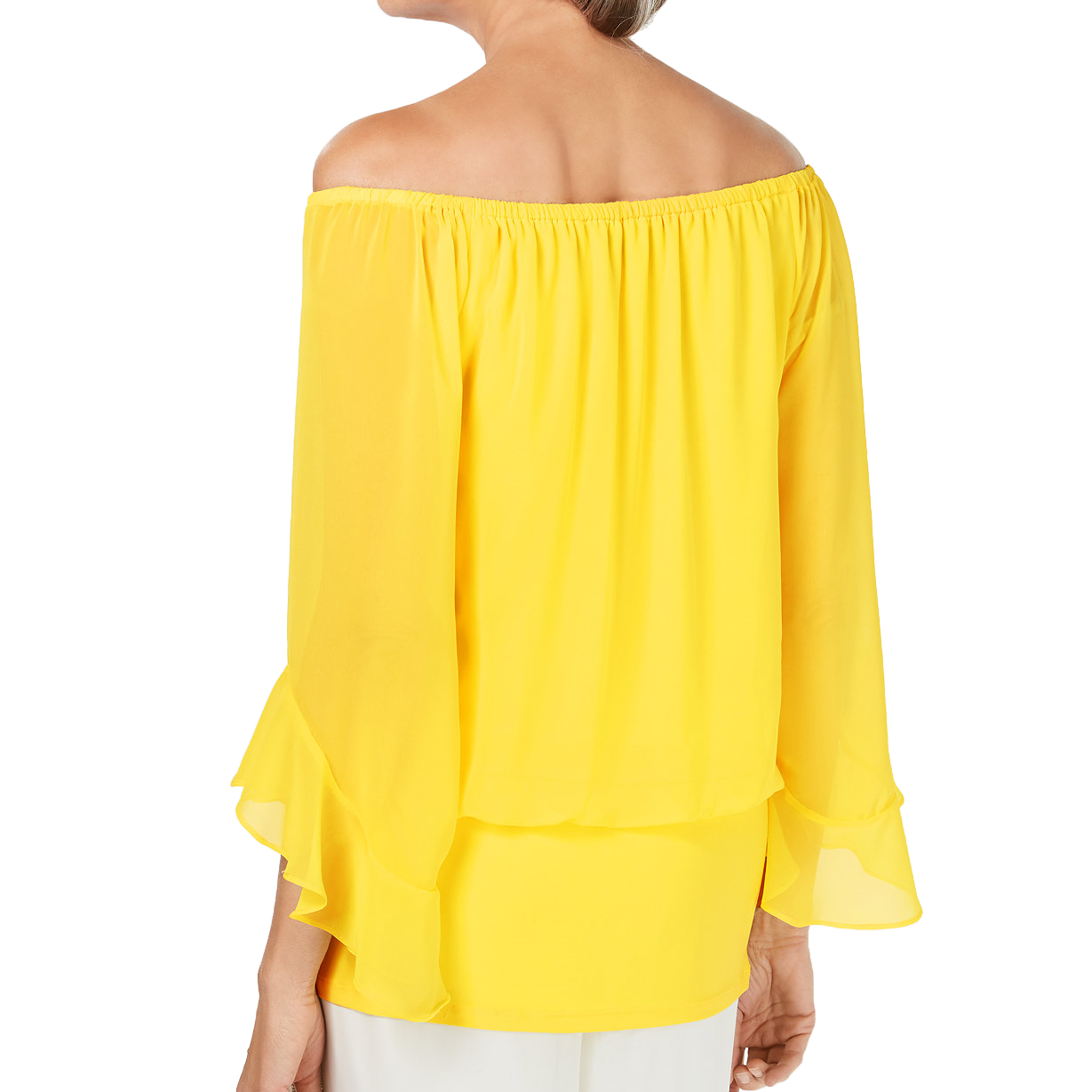 MSK Women Off The Shoulder Embellished Top