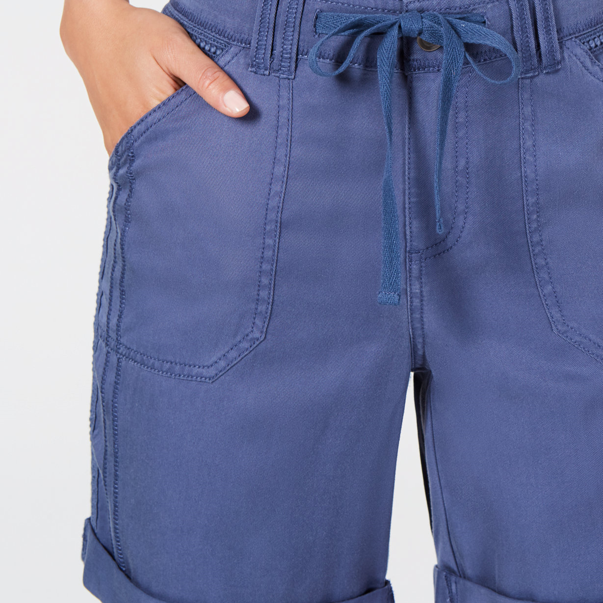 Style & Co Women Crochet Trim Shorts