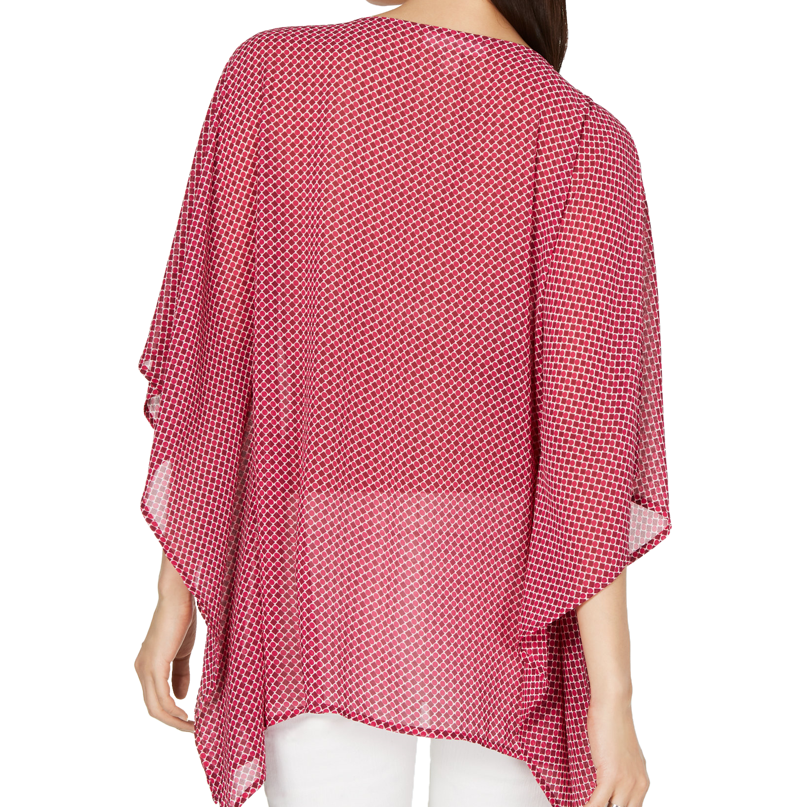 MICHAEL Michael Kors Women Bias Tile Print Top
