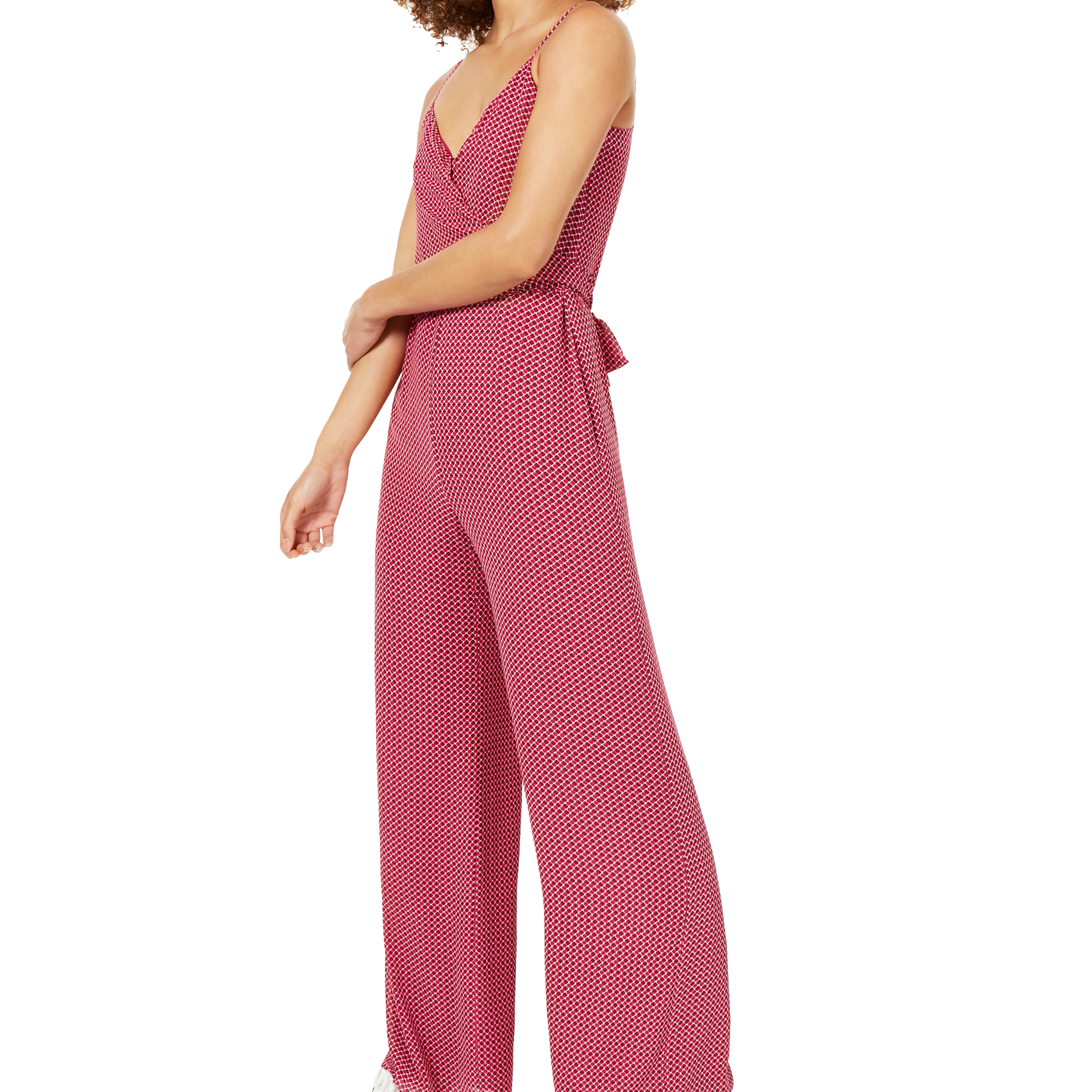 MICHAEL Michael Kors Women Dotted Wide Leg Jumpsuit