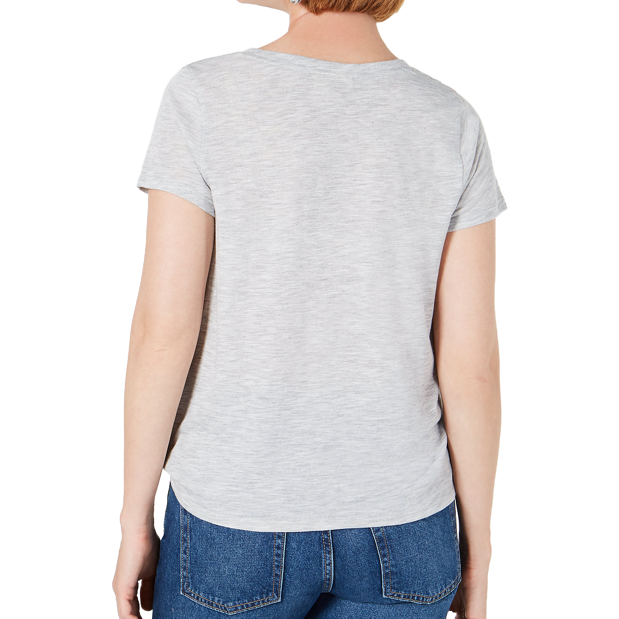 Style & Co Women Petite Patch Side Tie Top