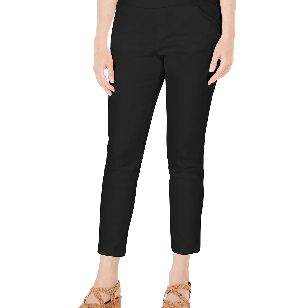 Style & Co Women Pull On Slant Pocket Ankle Pants