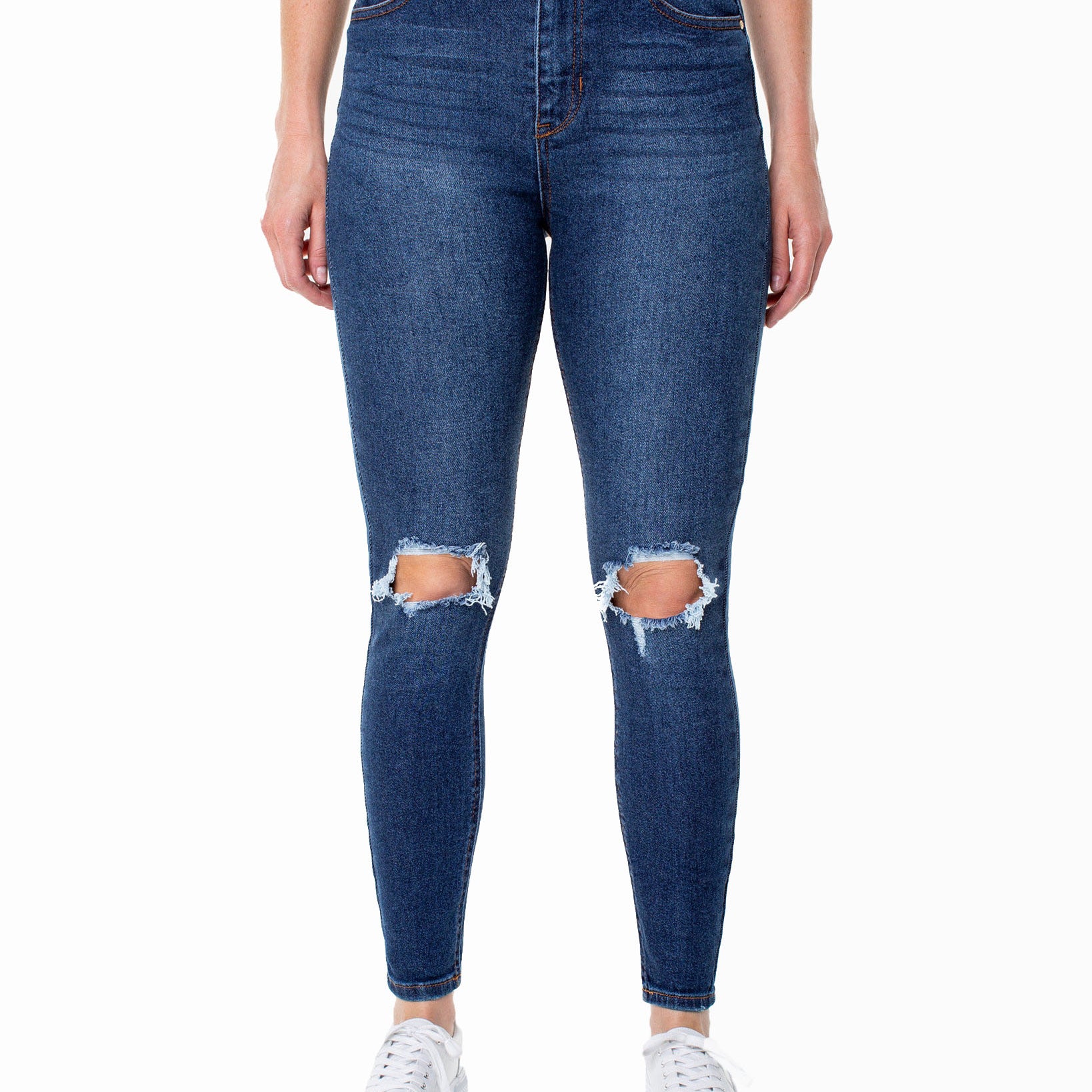 Celebrity Pink Women Ripped Ankle Skinny Jeans Mill Valley