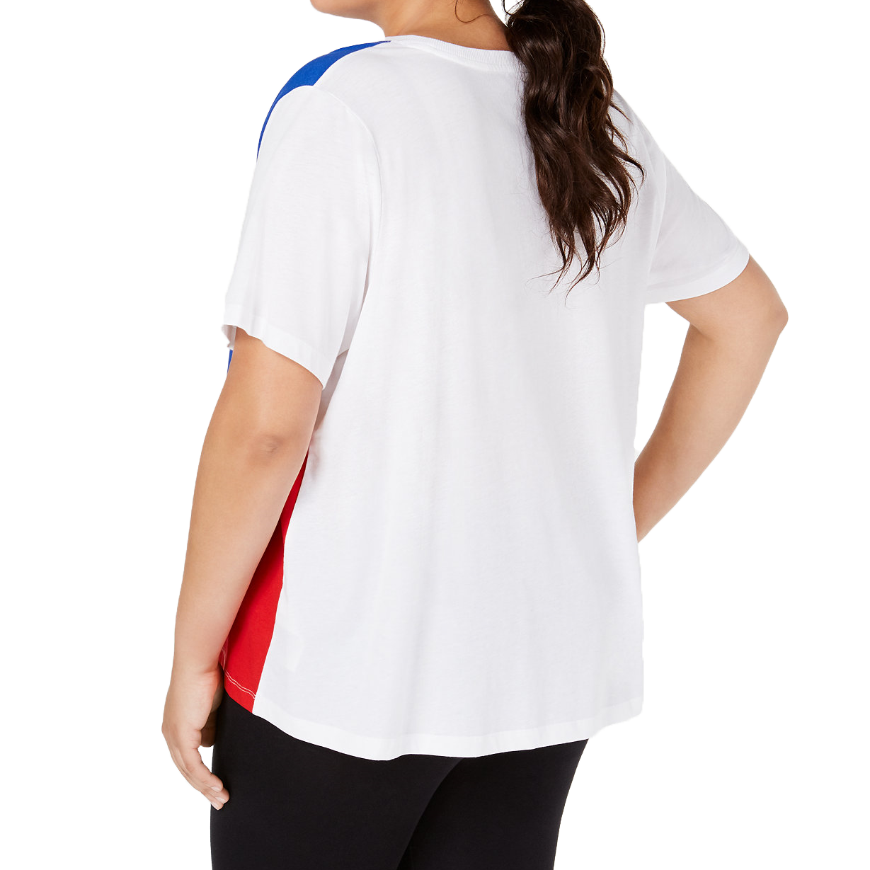 Tommy Hilfiger Sport Women Plus Colorblocked T Shirt