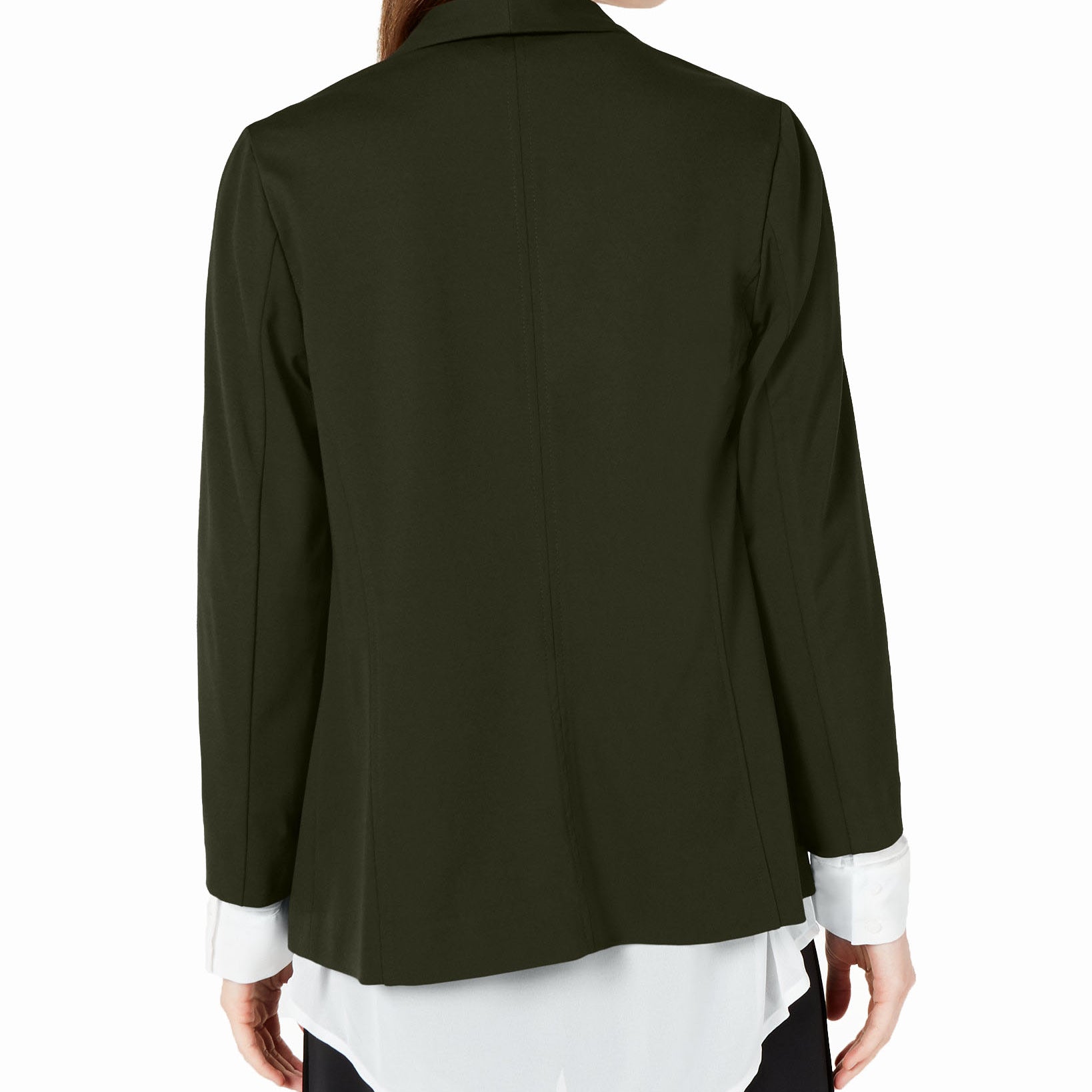 Alfani Women Notch Collar Open Front Jacket