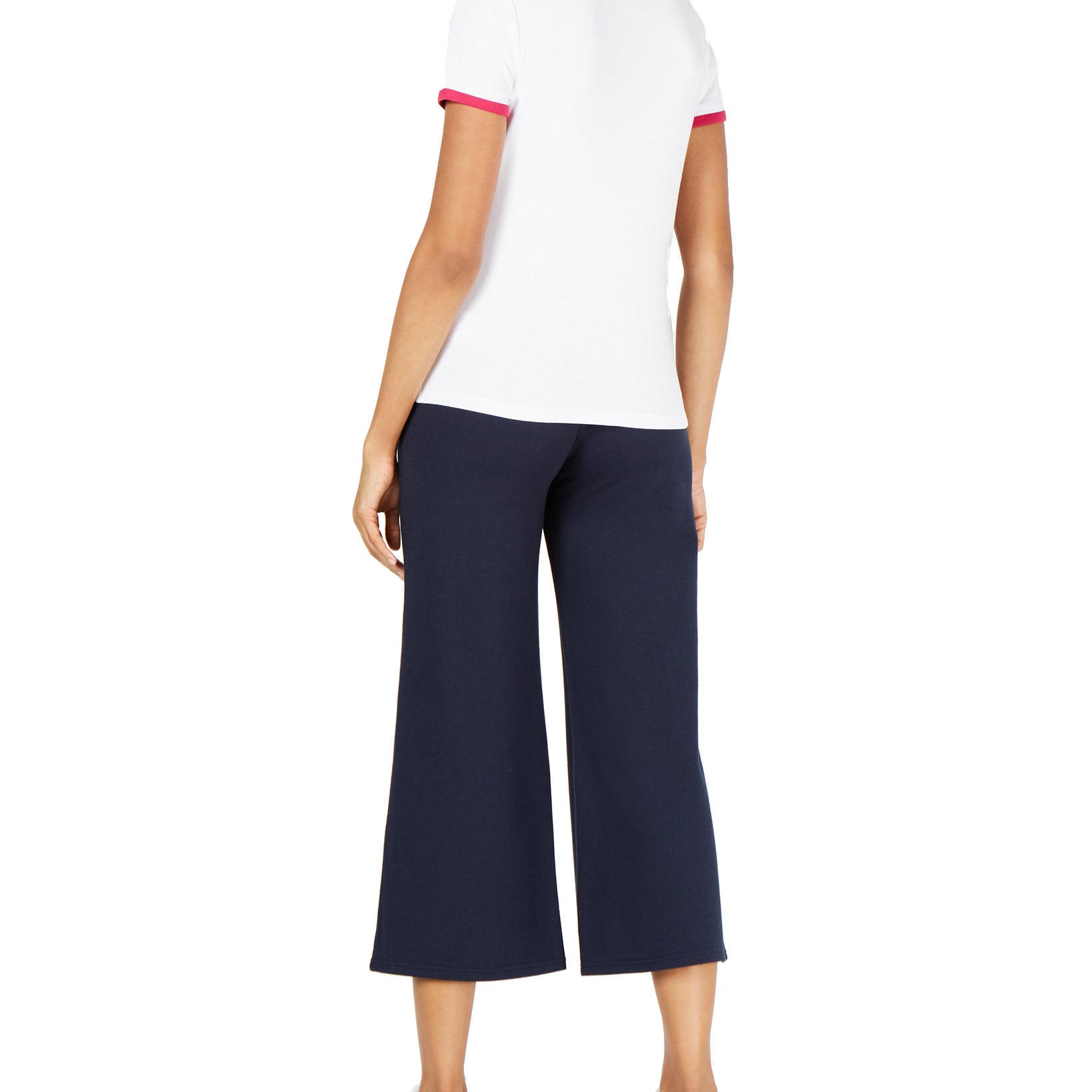 Juicy Couture Women Cotton Sequin Graphic T Shirt