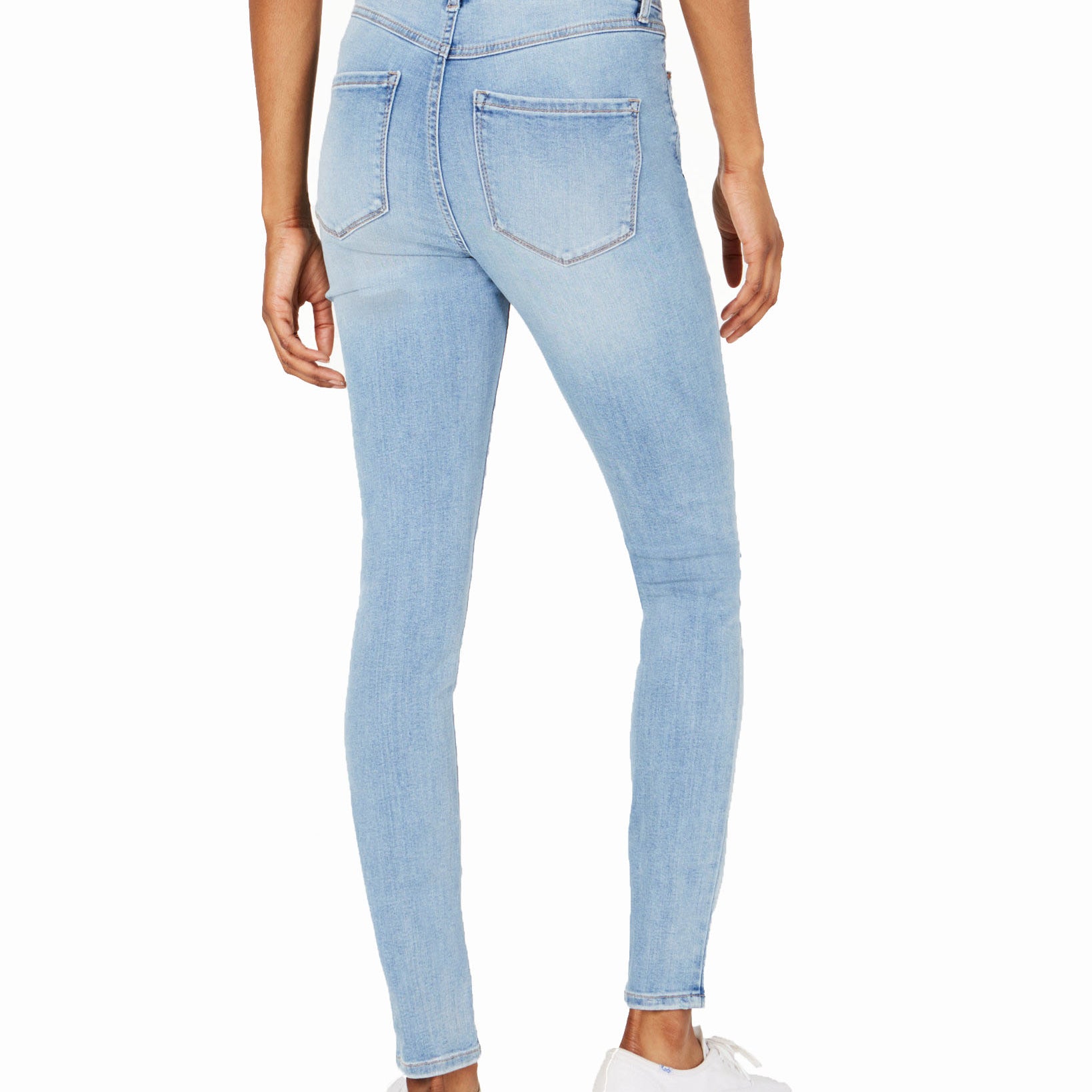 Rewash Women Ripped High Waist Skinny Jeans