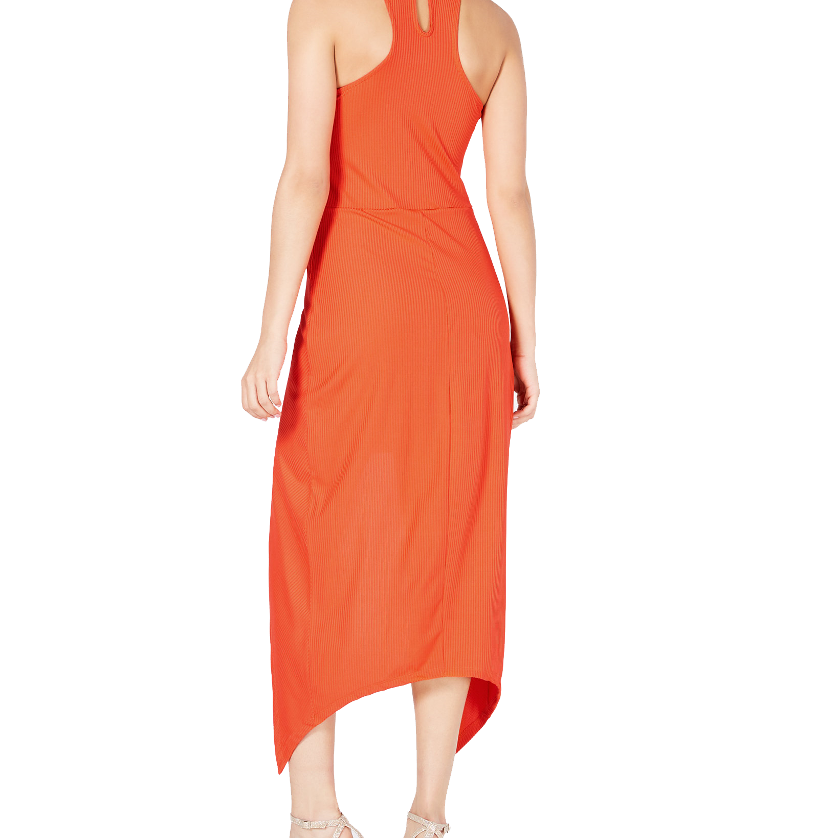 Material Girl Women Rib Knit Open Front Overskirt Dress