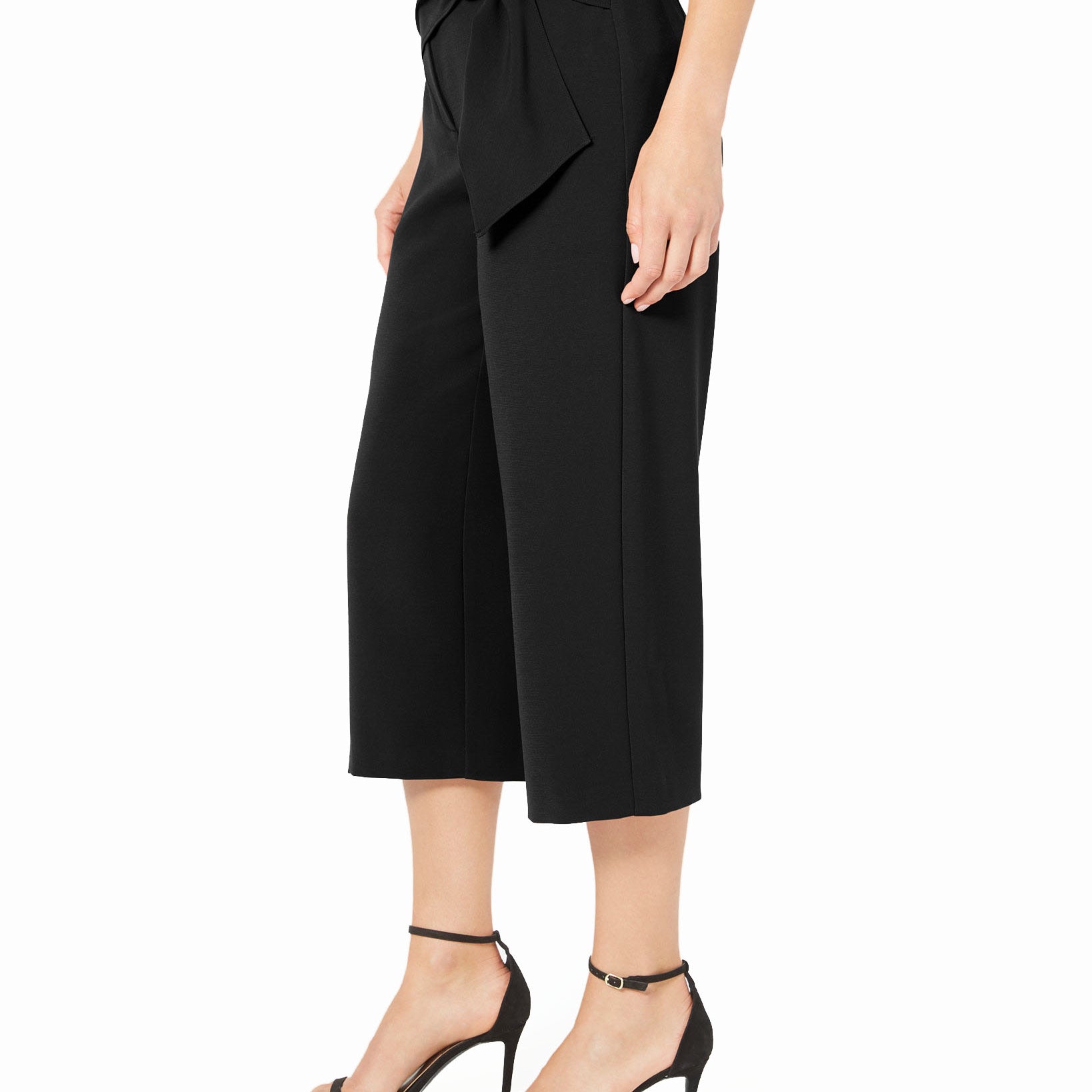 Alfani Women Sash Belt Cropped Pants