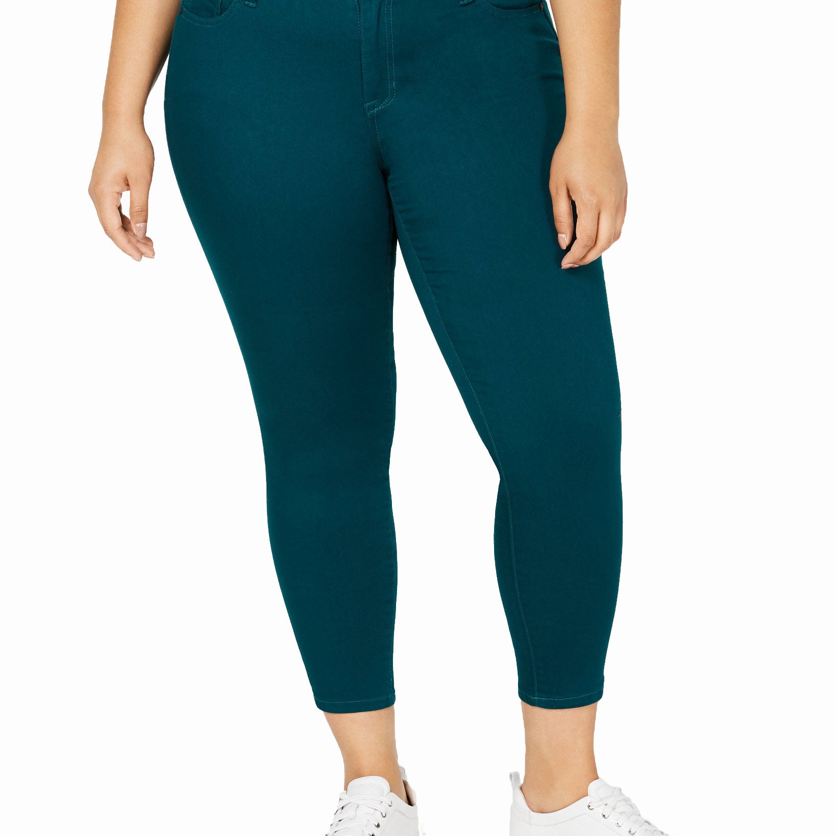 Celebrity-Pink-Women-Plus-Skinny-Ankle-Jeans-Deep-Teal