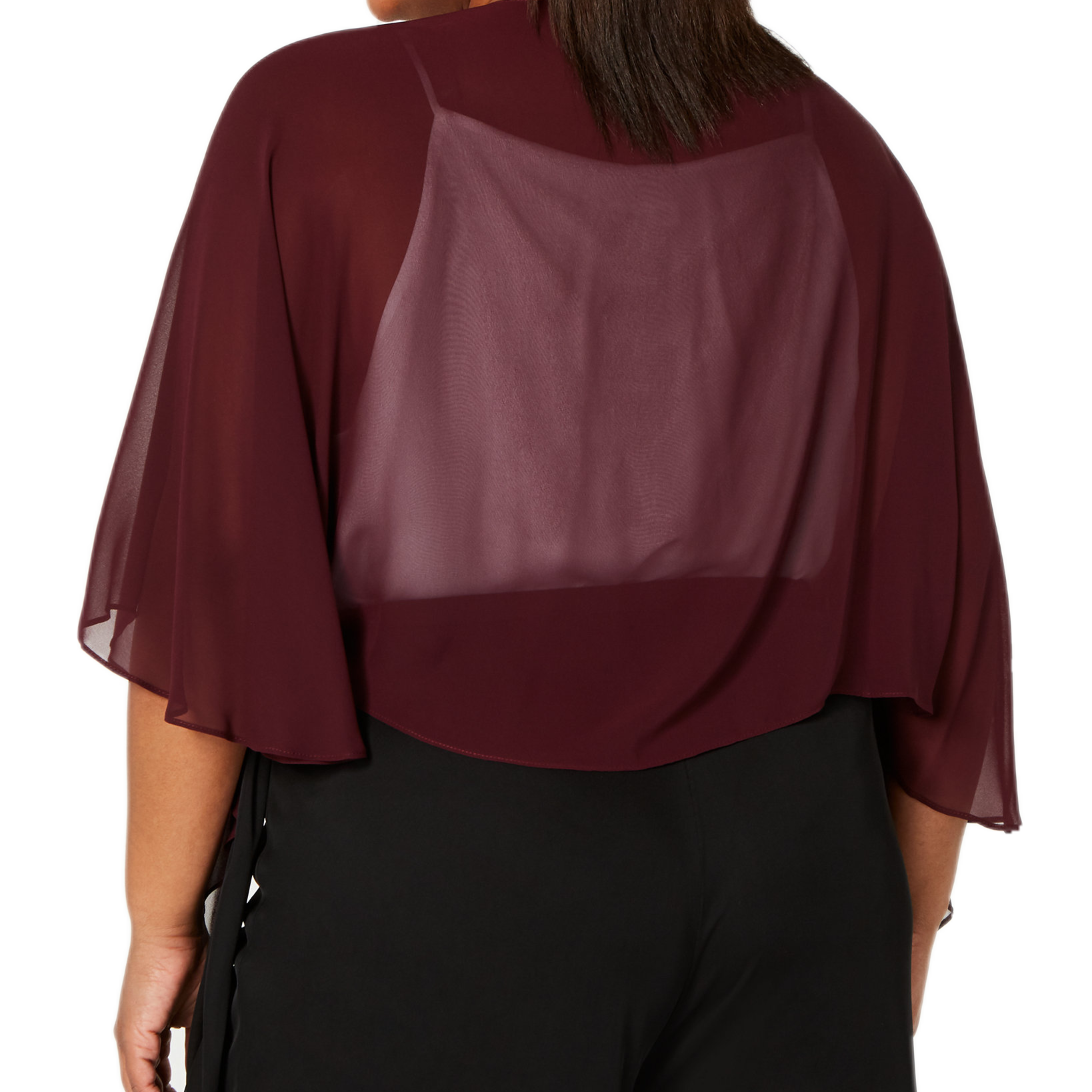 SL Fashions Women Plus Multi Wear Shawl