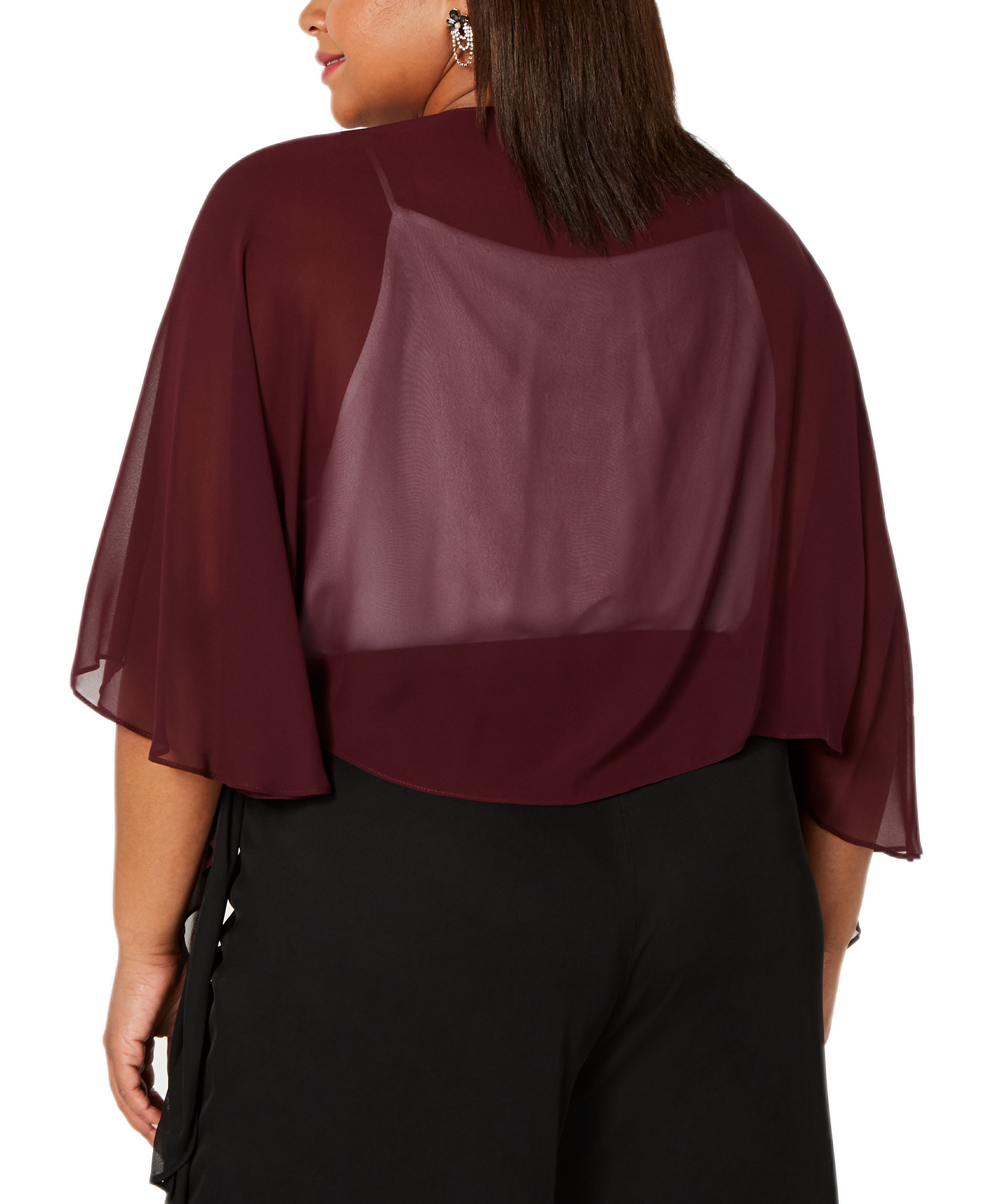 SL Fashions Women Plus Multi Wear Shawl