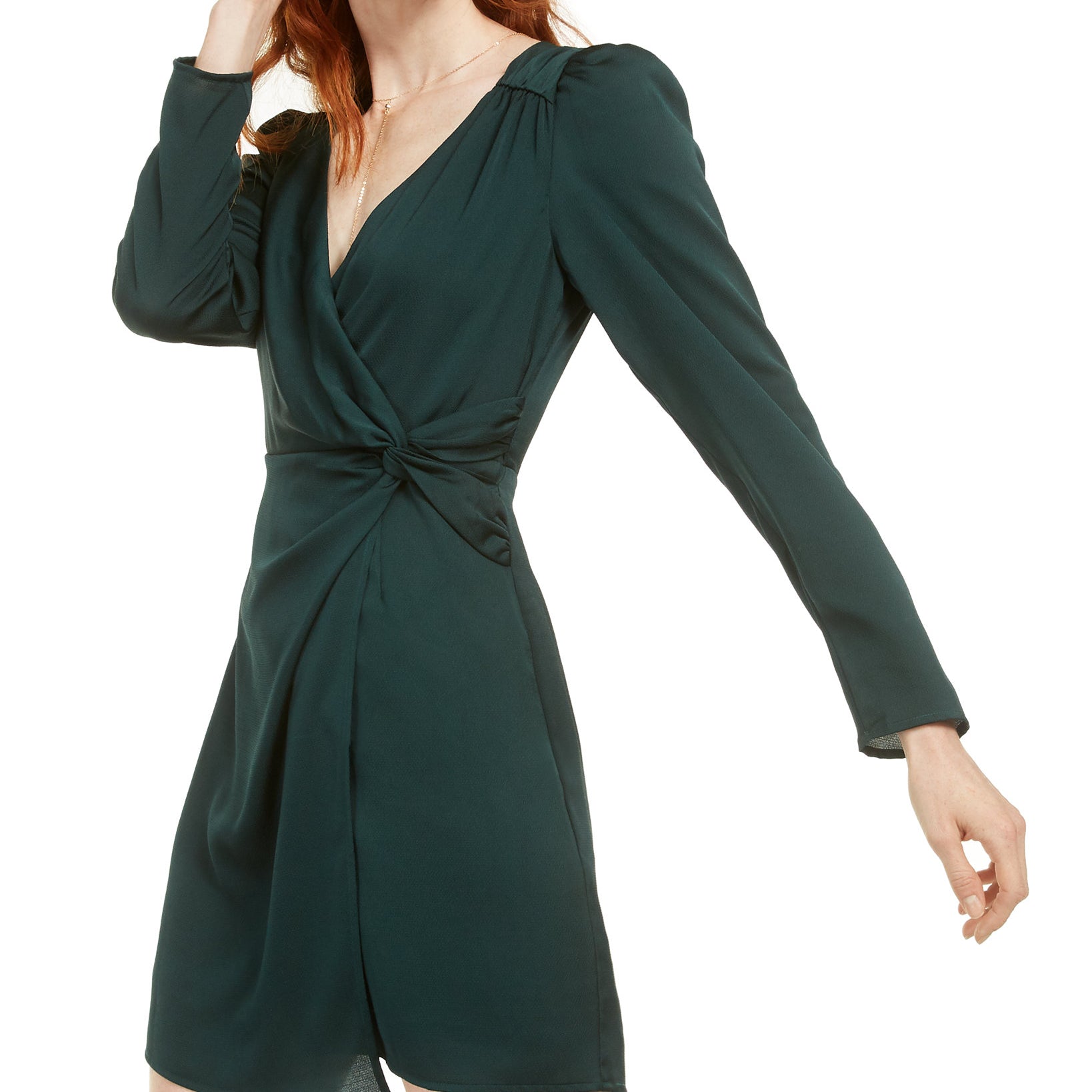 19 Cooper Women Twist Front Fit & Flare Dress