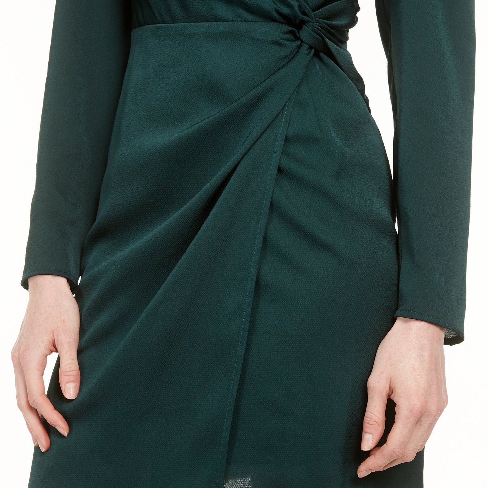 19 Cooper Women Twist Front Fit & Flare Dress