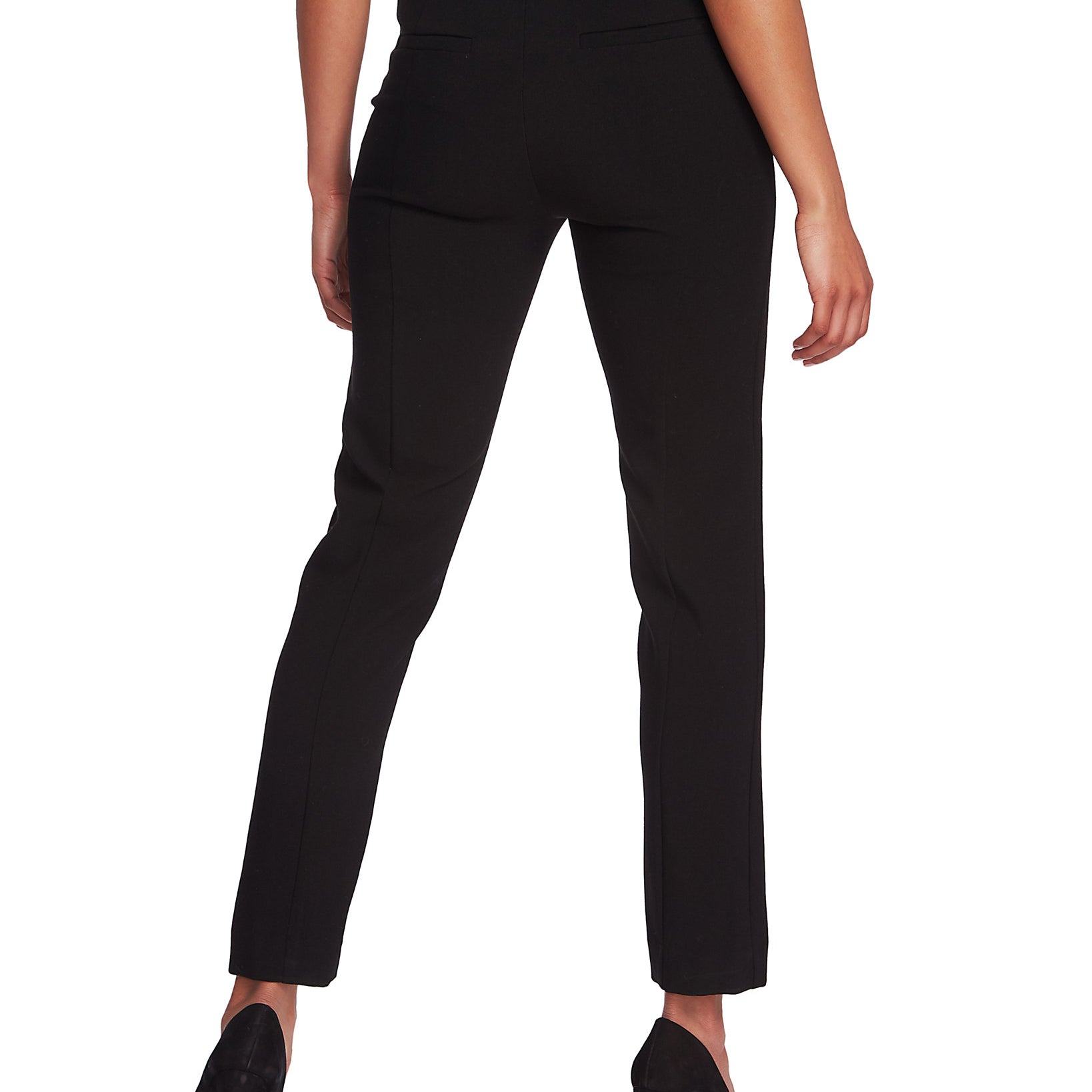 1.STATE Women Seamed Flat Front Ankle Pants
