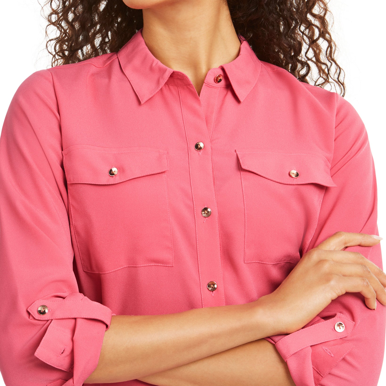 Charter Club Women Two Pocket Shirt