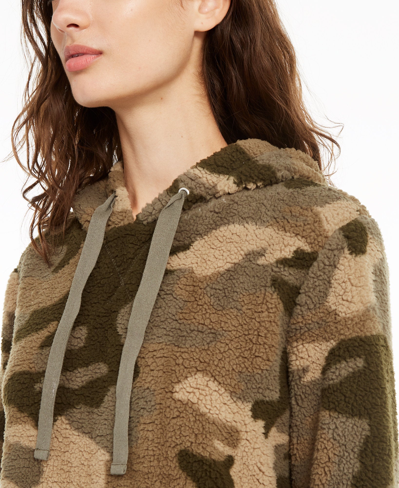 Hippie Rose Juniors Sherpa Hoodie