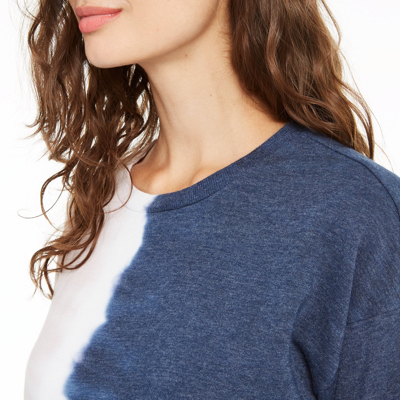 Ultra Flirt Women Tie Dye Tunic Sweatshirt