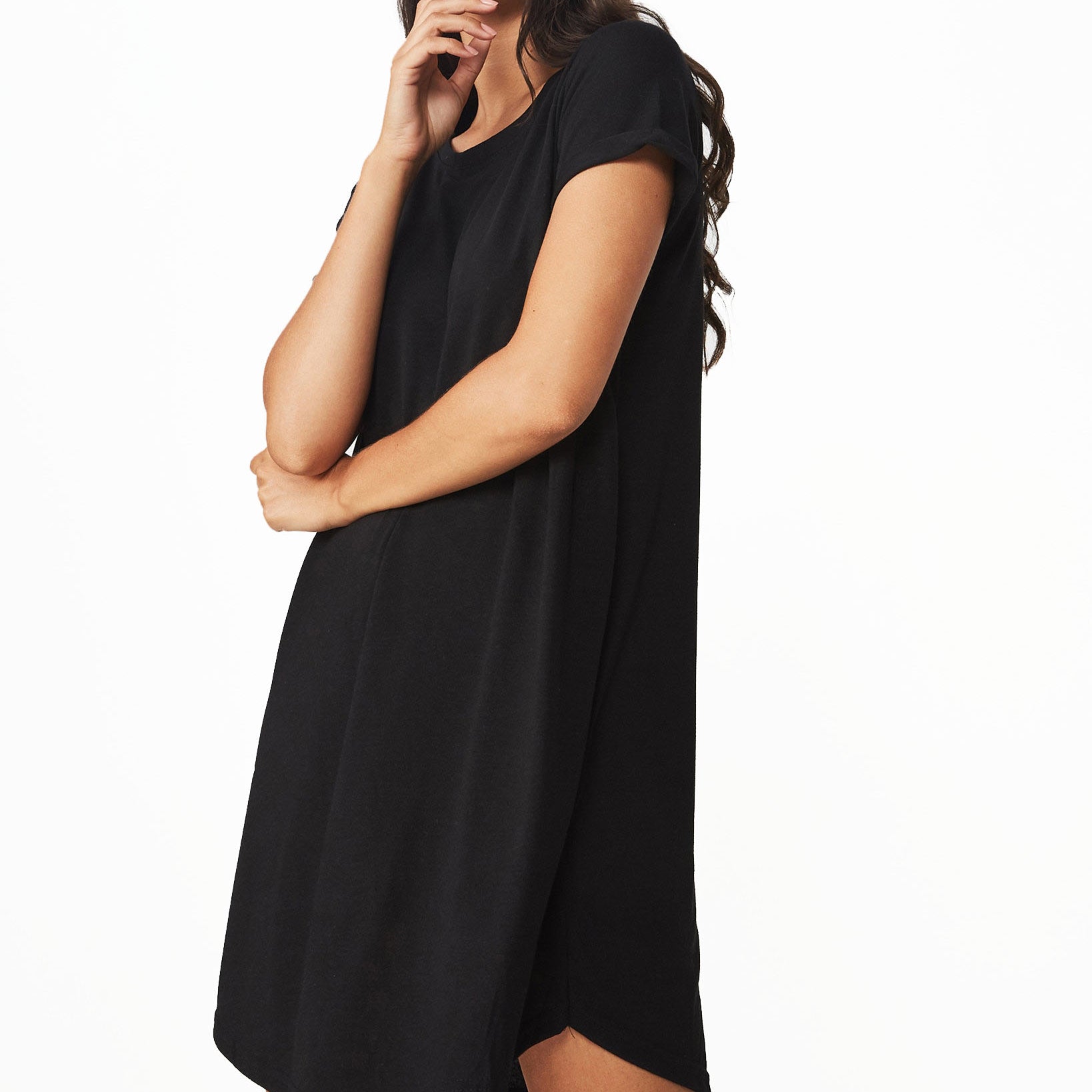 COTTON ON Women Tina T Shirt Dress Black