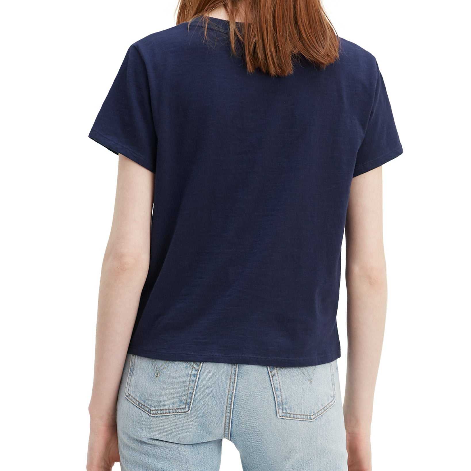 Levis Women Cotton Rainbow Logo Graphic T Shirt