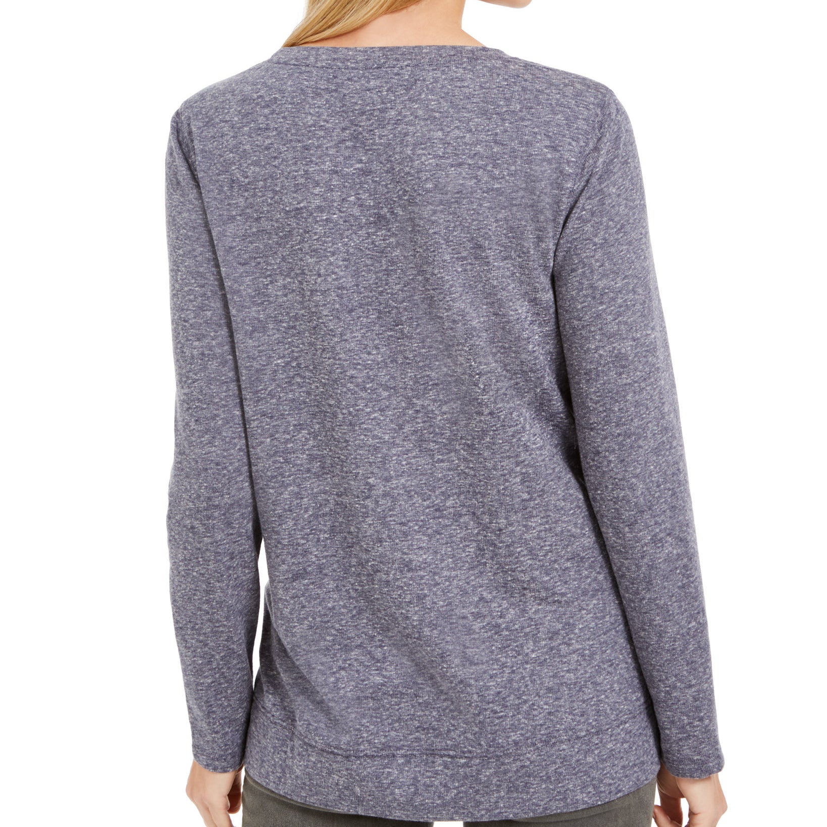 Style & Co Women Sparkle Graphic Sweatshirt