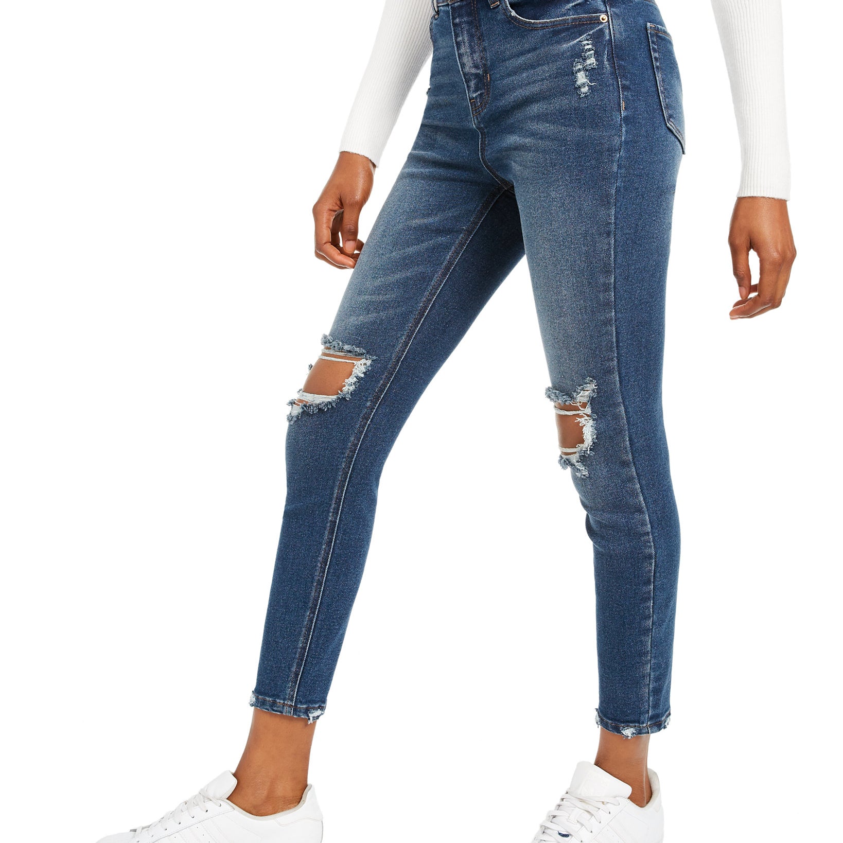 Vanilla-Star-High-Rise-Distressed-Skinny-Jeans
