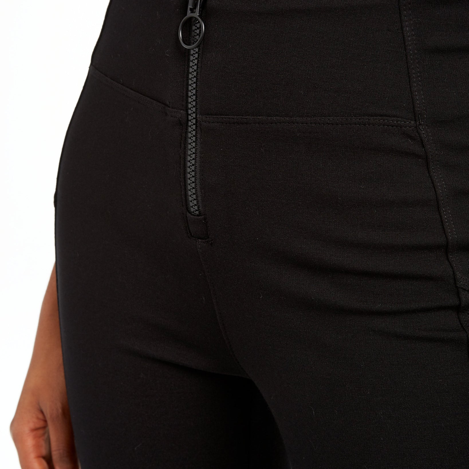 Rewash-Women-Zip-Front-Ponte-Pants