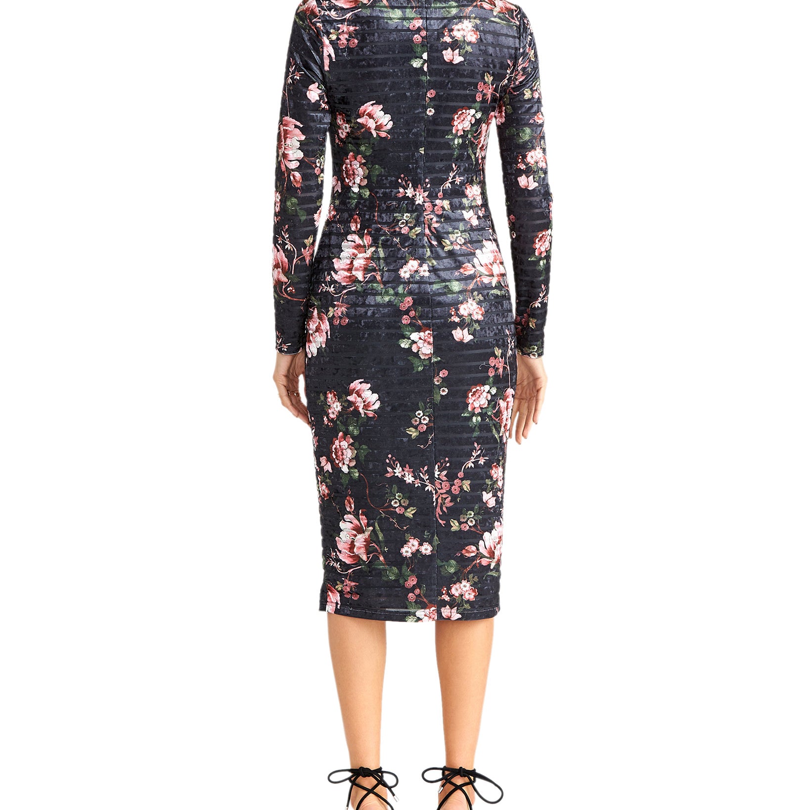 RACHEL Rachel Roy Women Velvet Stripe Dress